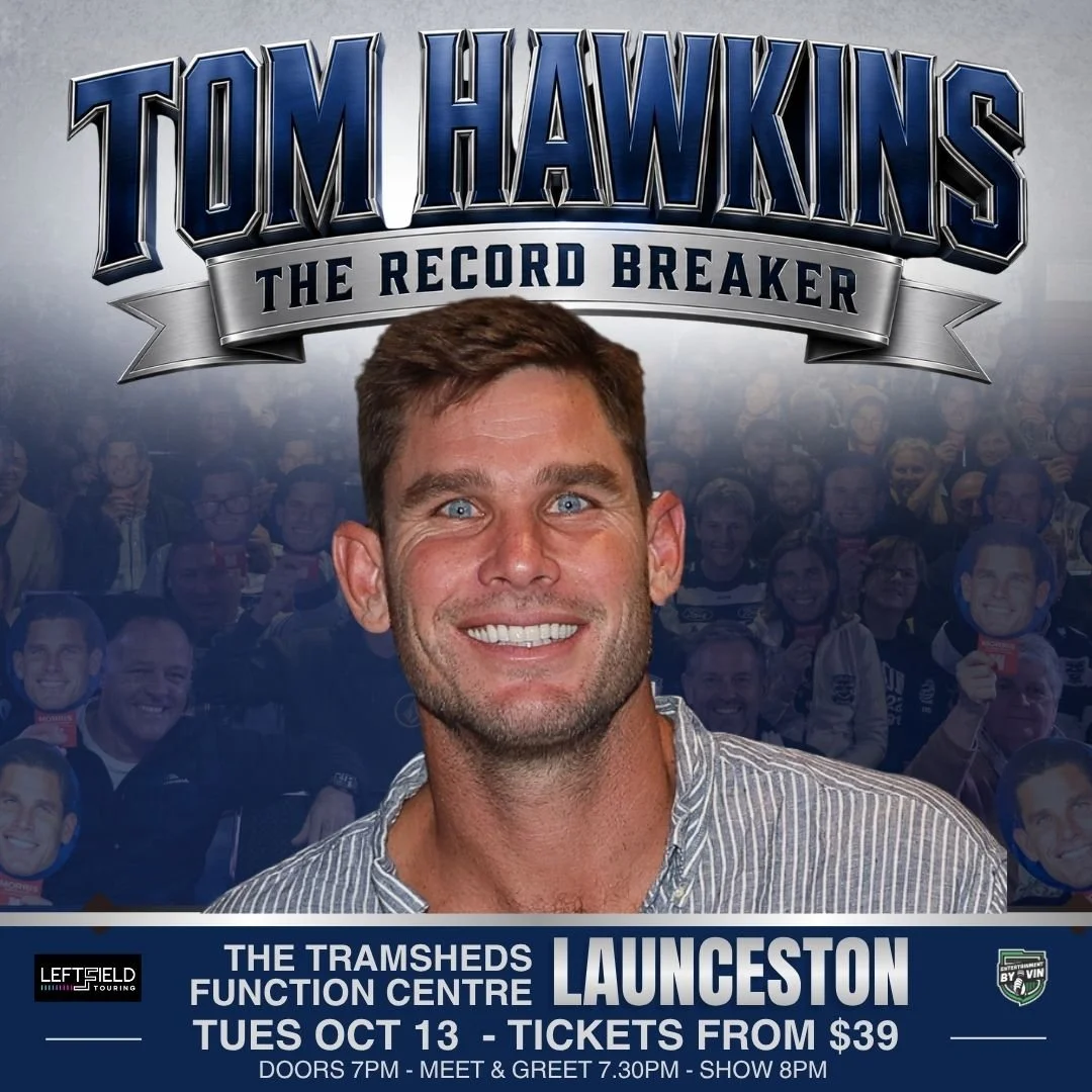Tom Hawkins 'The Record Breaker' LIVE in Launceston!