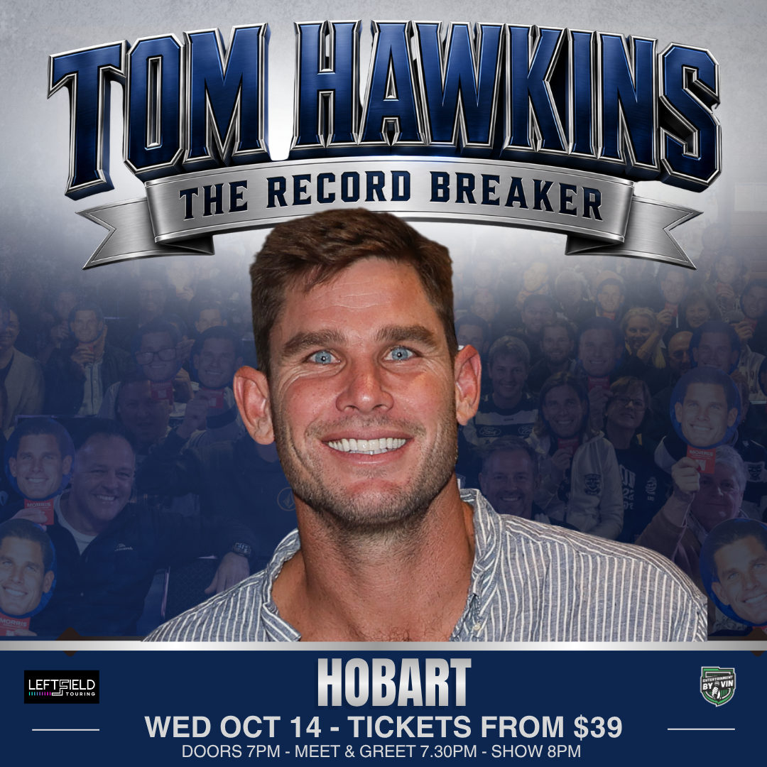 Tom Hawkins 'The Record Breaker' LIVE in Hobart!