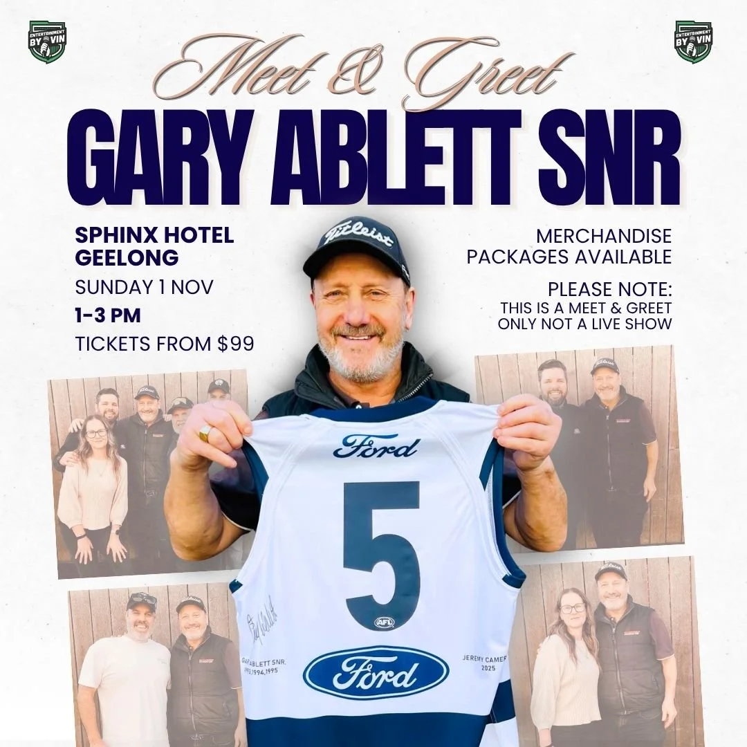 Gary Ablett Snr Meet & Greet in Geelong!