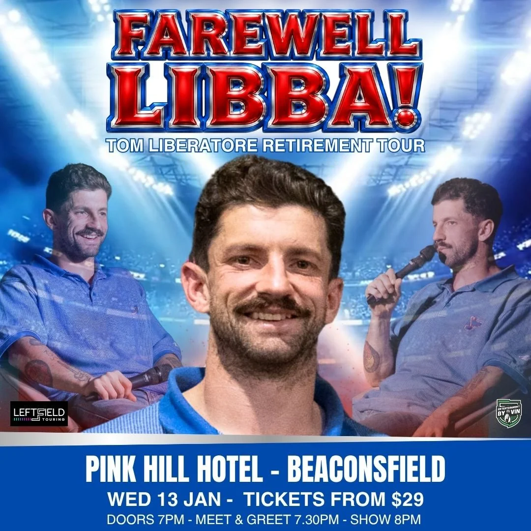 Farewell Libba! Tom Liberatore Retirement Show LIVE in Beaconsfield!
