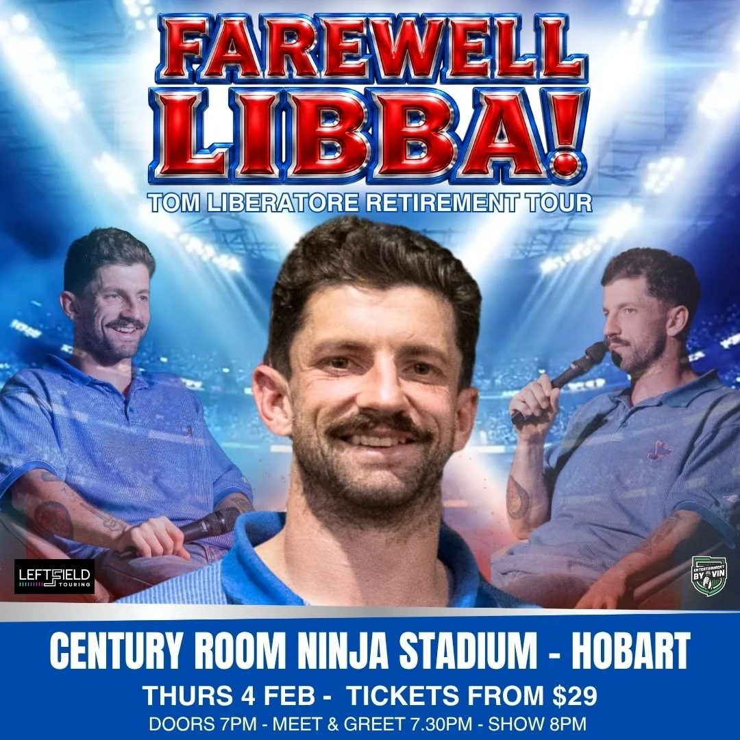 Farewell Libba! Tom Liberatore Retirement Show LIVE in Hobart!