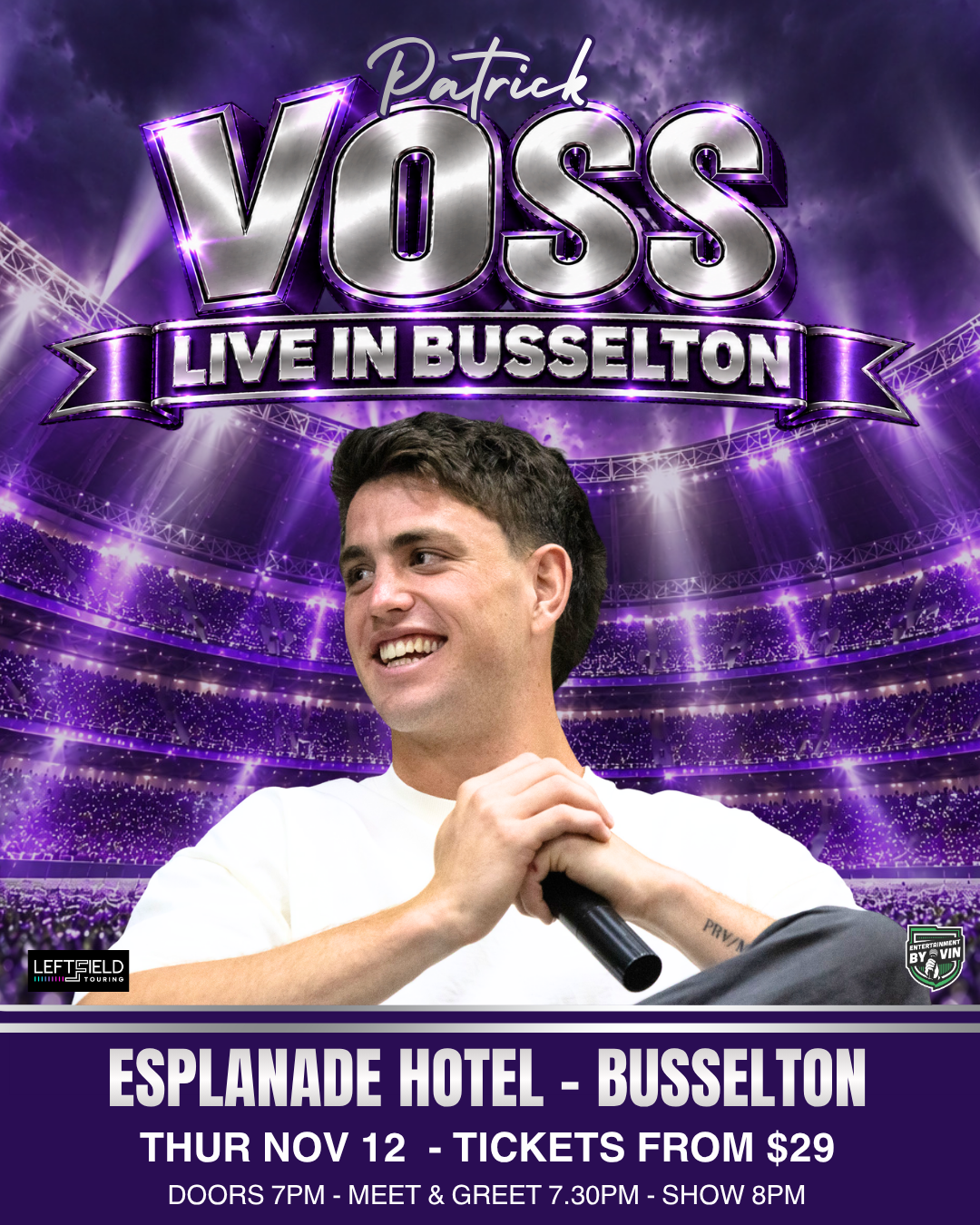 An Evening with Patrick Voss LIVE in Busselton!