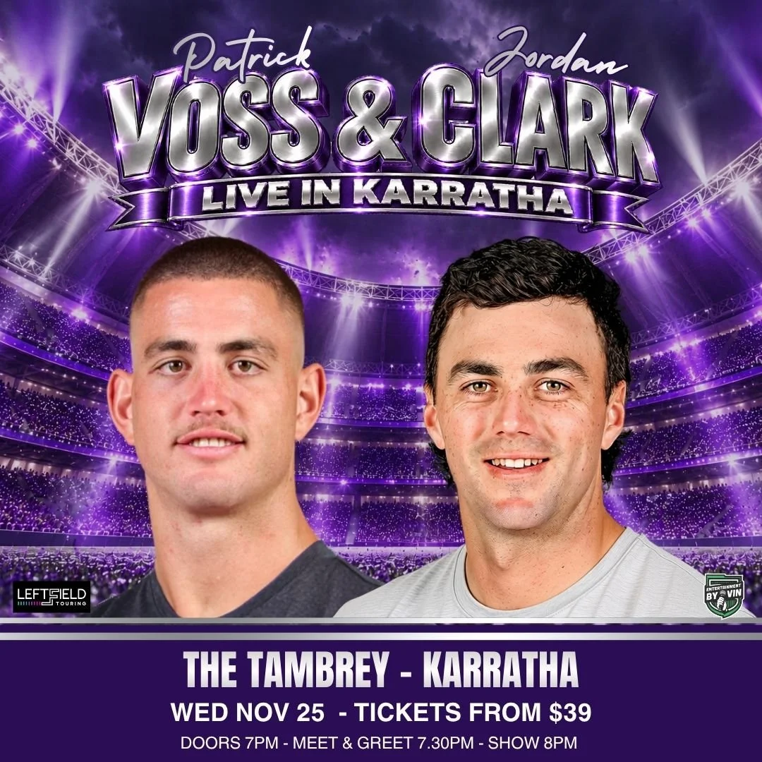 Patrick Voss & Jordan Clark LIVE in Karratha!