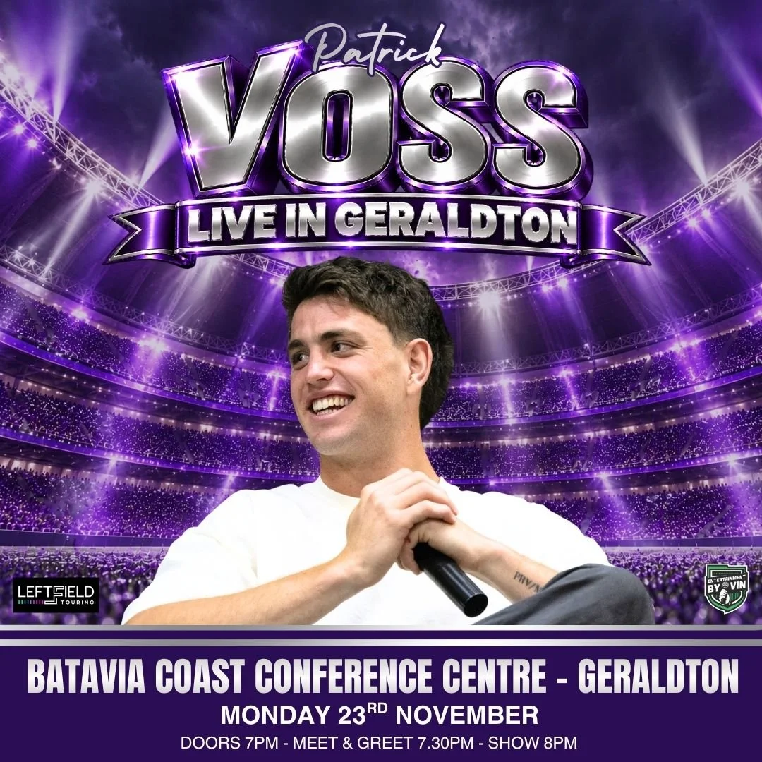 An Evening with Patrick Voss LIVE in Geraldton!