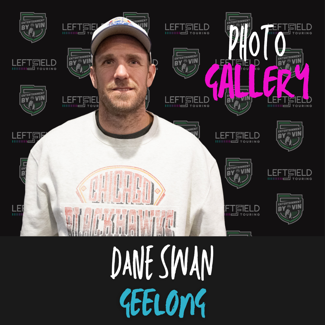 Dane Swan 'Live & Uncensored' in Geelong!