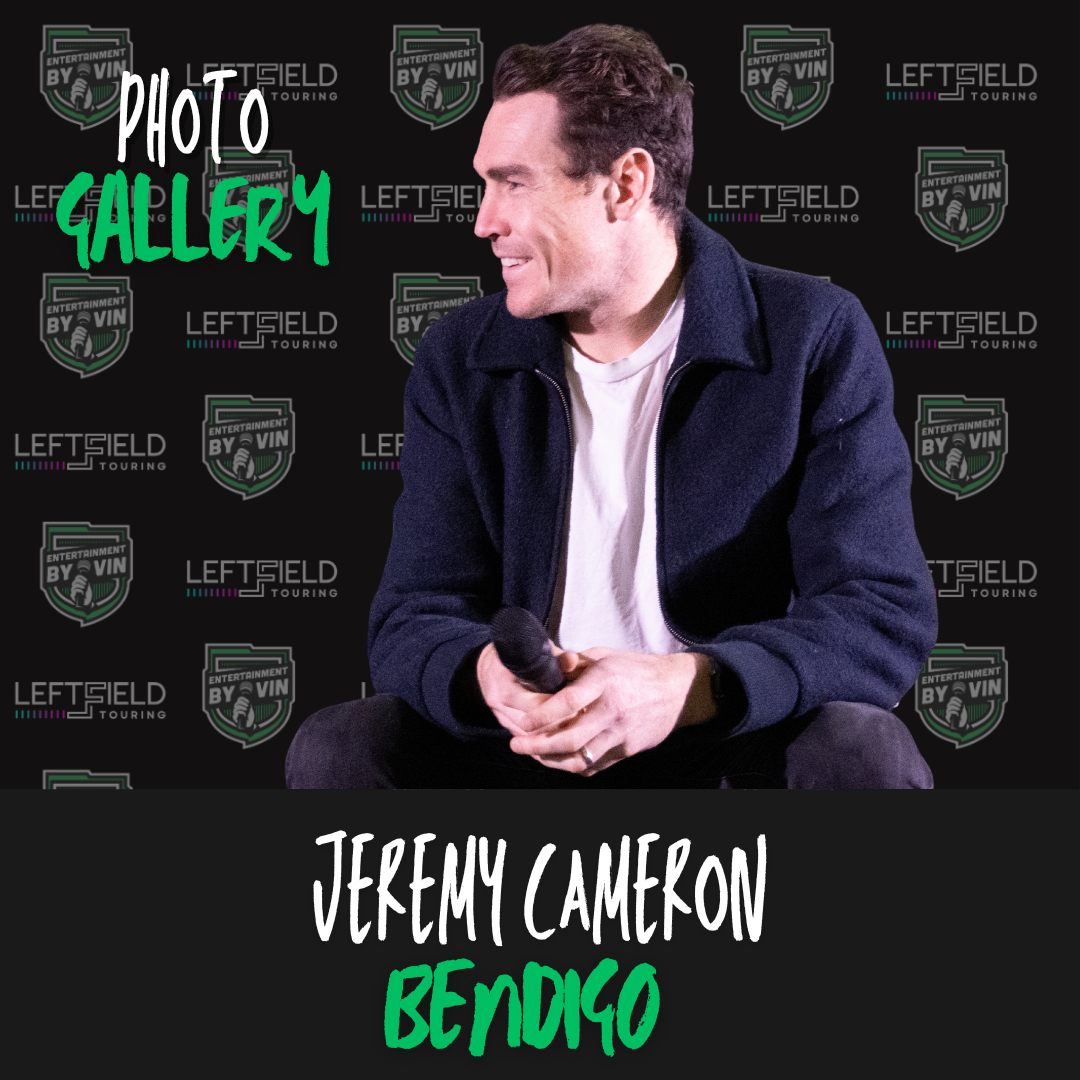 JEZZA! An Evening with Jeremy Cameron LIVE in Bendigo!