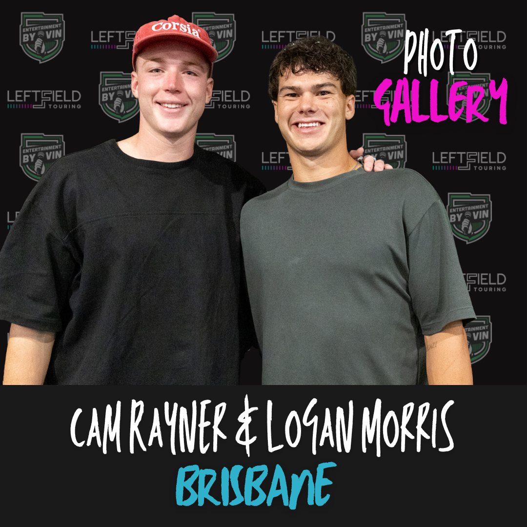 2025 Premiers! Cam Rayner & Logan Morris LIVE in Brisbane!