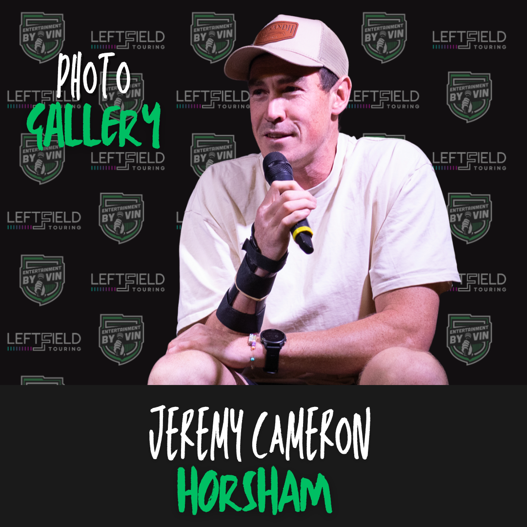 JEZZA! An Evening with Jeremy Cameron LIVE in Horsham!