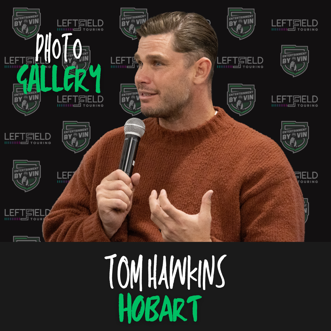 Tom Hawkins 'The Record Breaker' LIVE in Hobart!