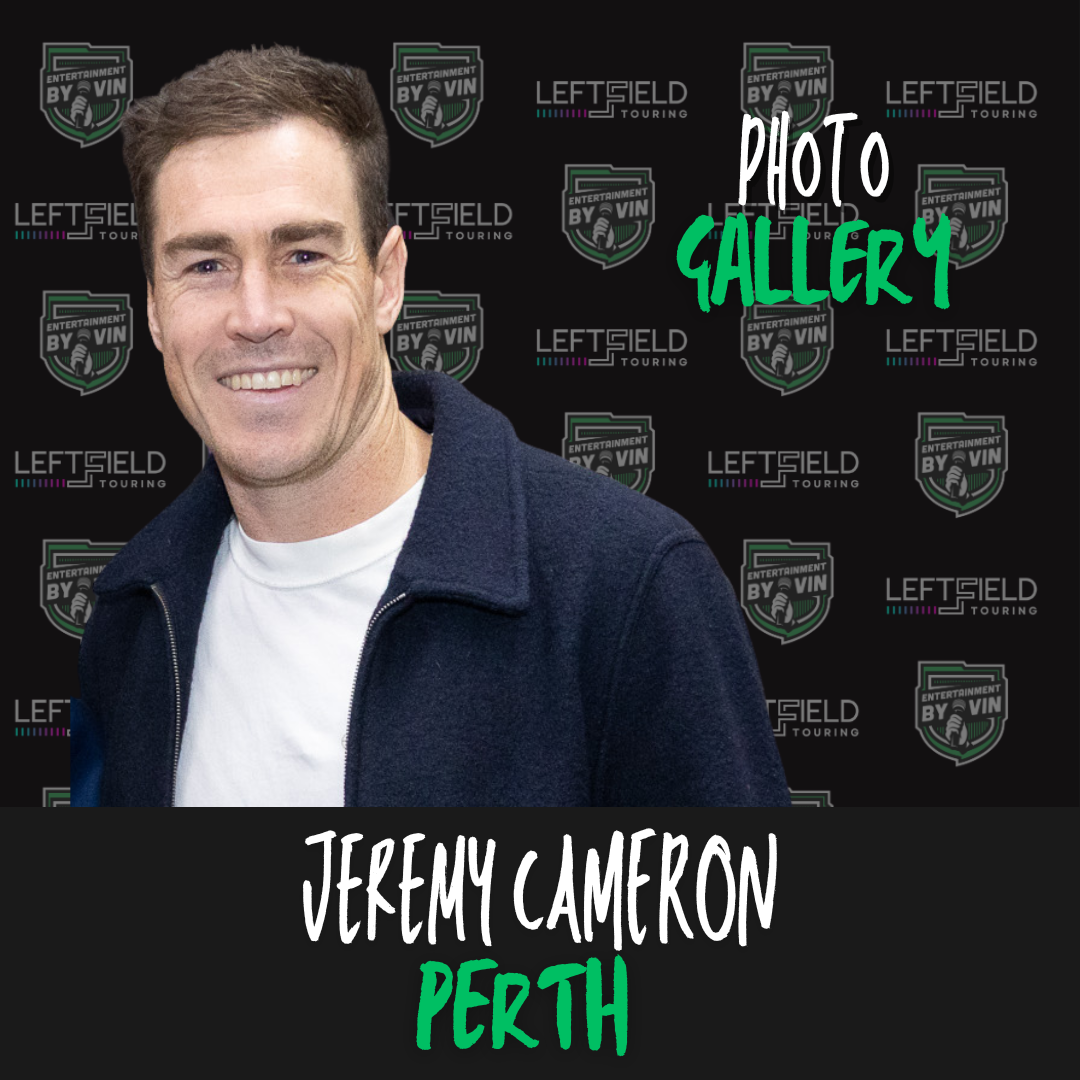 JEZZA! An Evening with Jeremy Cameron LIVE in Perth!