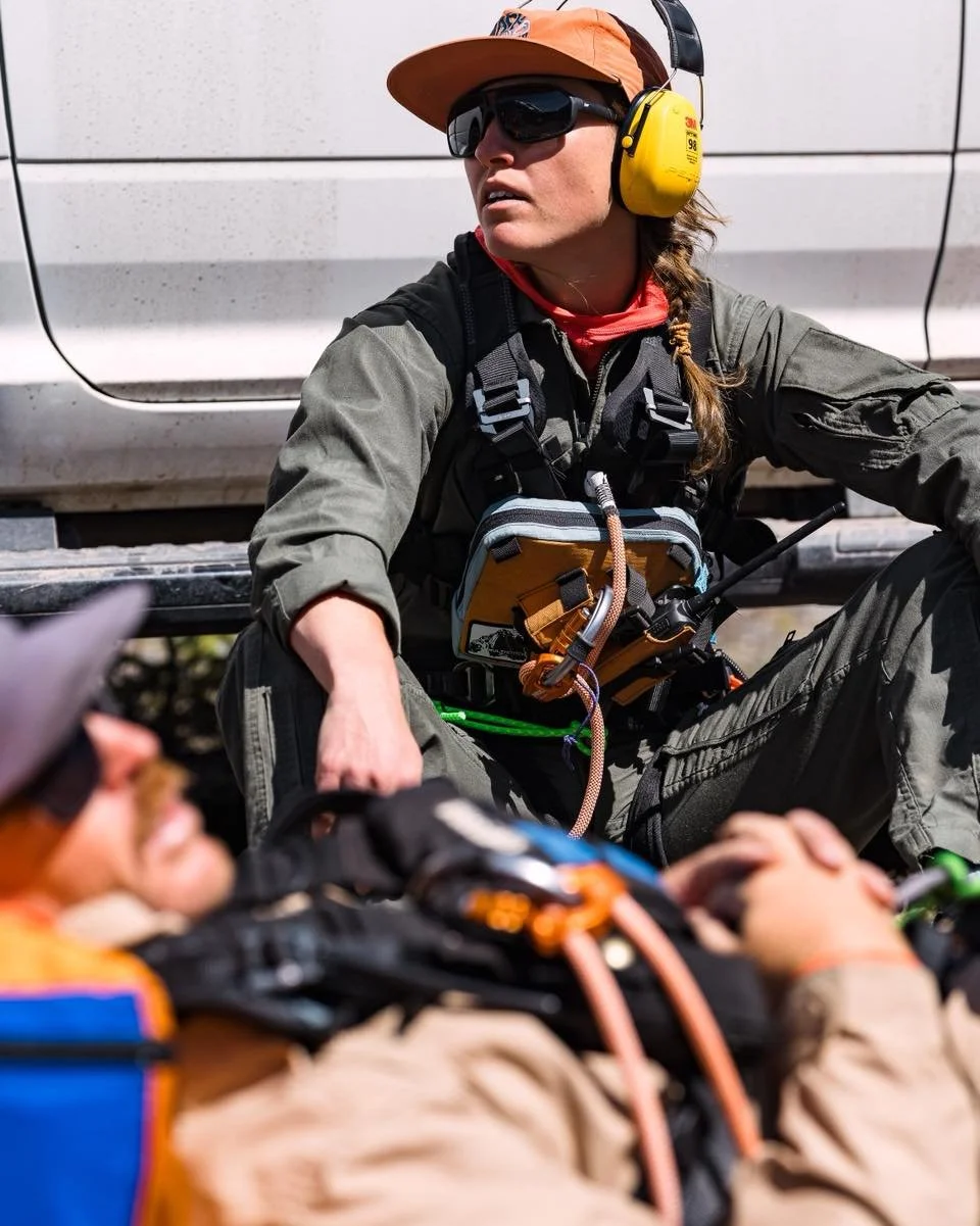 Ouray Mountain Rescue Team now has HEC capabilities! What is HEC? Human External Cargo. This means that for rescues that fit the criteria, our team, with the amazing crew at Mountain Bladerunner can now respond via helicopter. We officially have a cr