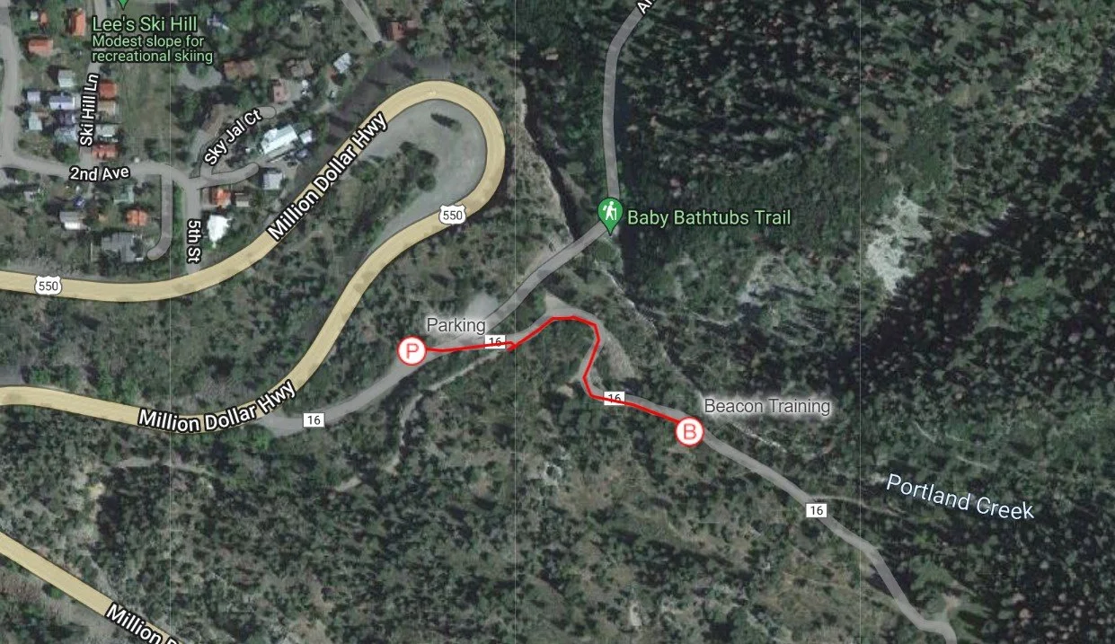 Ouray Avalanche Beacon Park — Ouray Mountain Rescue Team