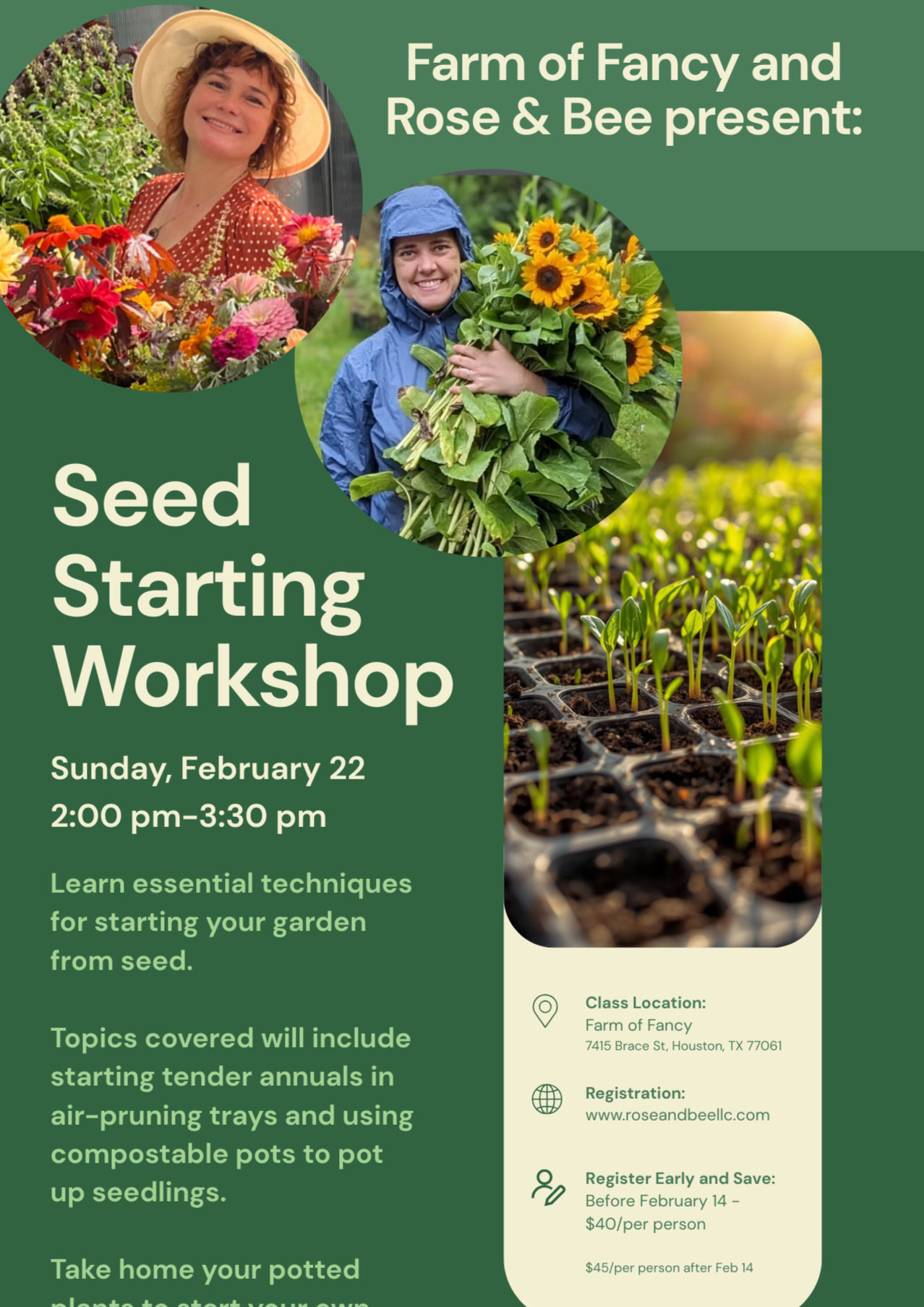 Seed Starting Workshop