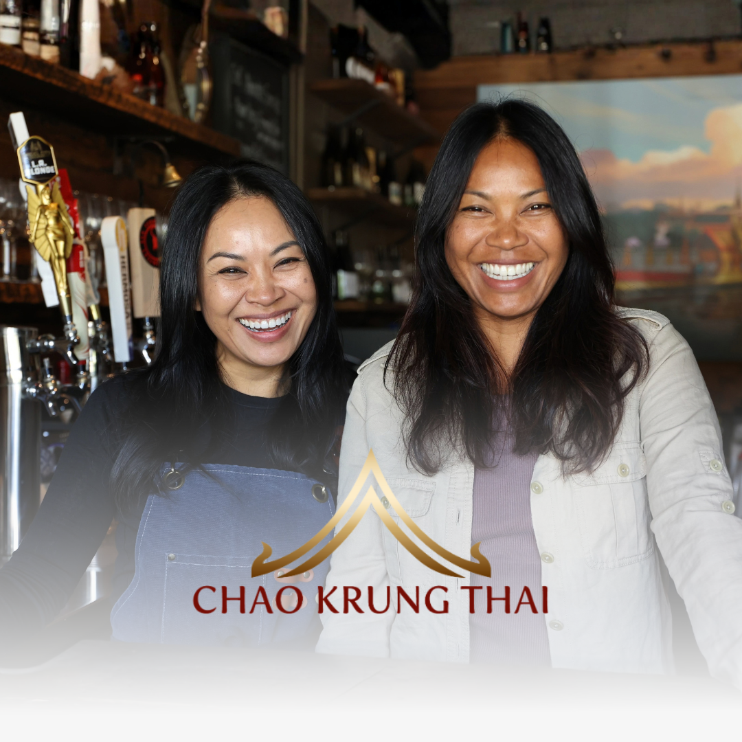 Chef Amanda and Katy from Chao Krung Thai