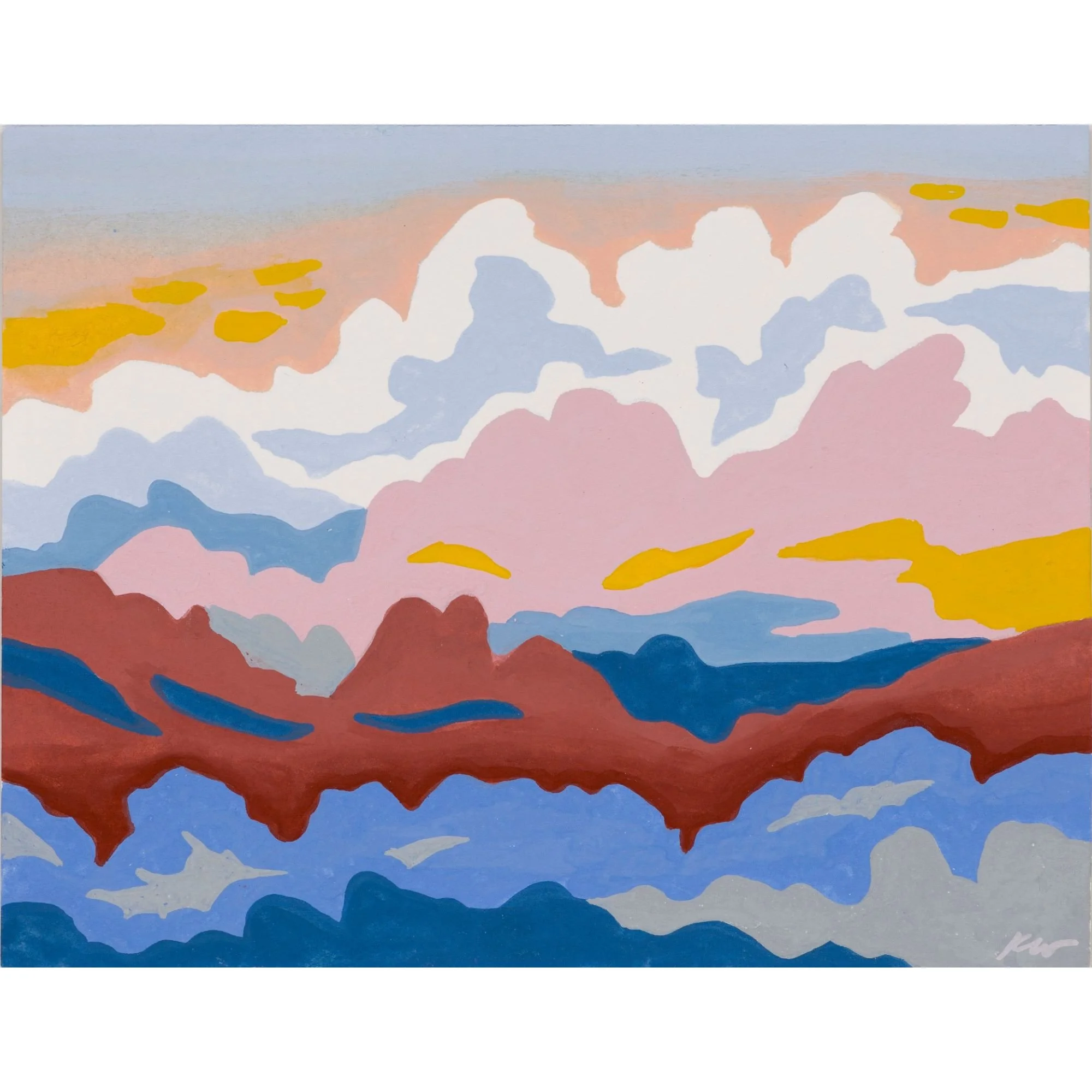 Fine Art Print - Head In The Cloudscape