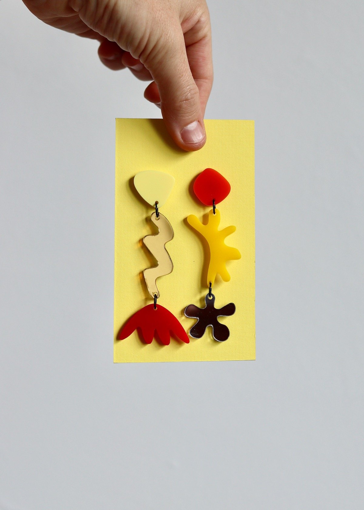 Art Dangle Earrings #19