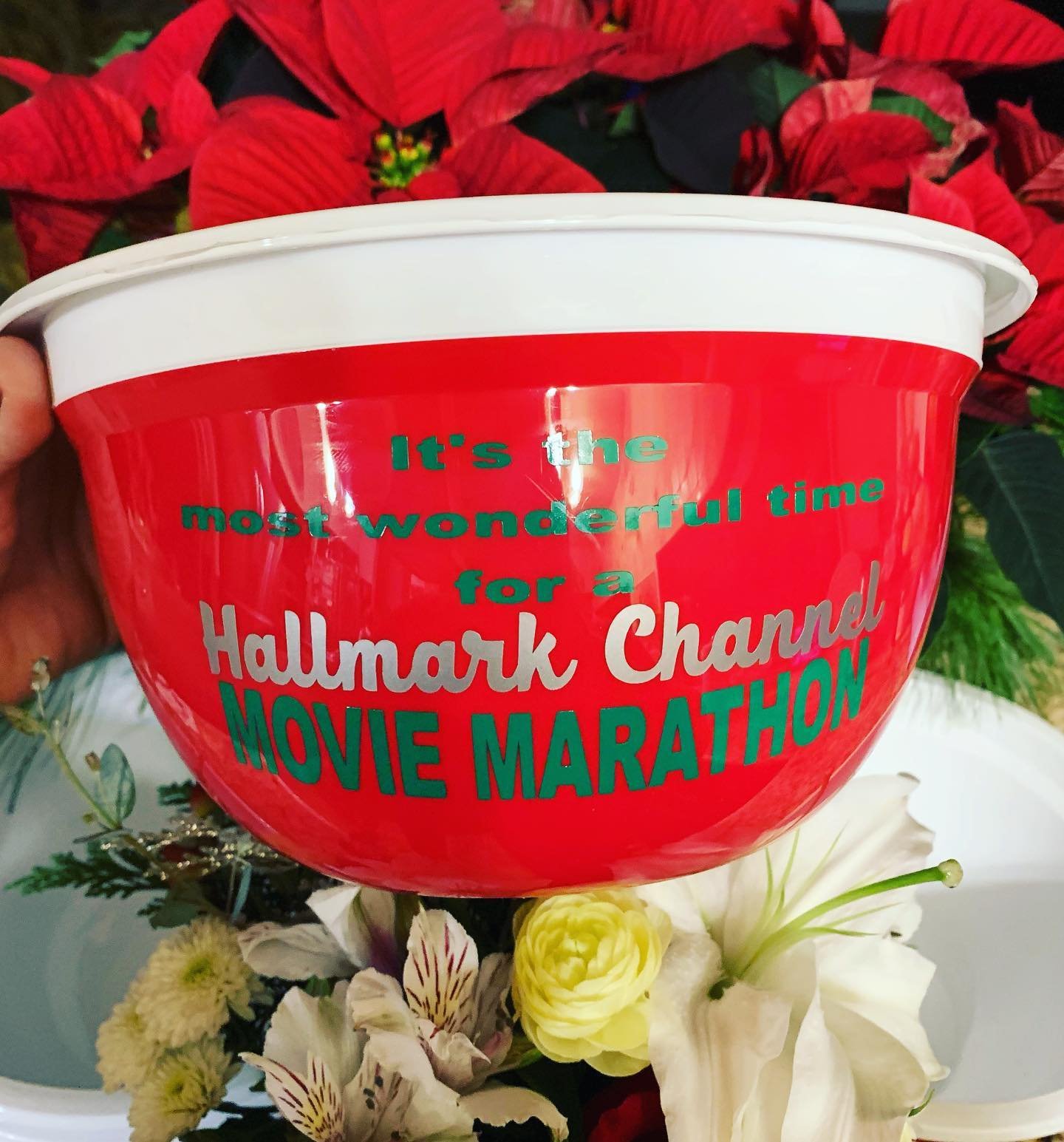 Who else has a friend who is totally addicted to Hallmark movies? This is the perfect gift! I have 2 left, message me to snag them. $10 each #popcorn #handmadegifts #hallmarkchristmasmovies #hostessgift #shoplocal #shopsmallbusiness #christmasgifts