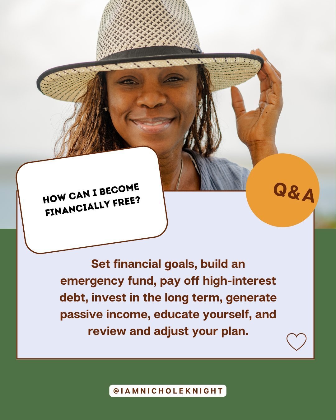 Get ready to dive into this mini Q&amp;A about financial freedom! 🤩💸✨ Discover the secrets, strategies, and mindset shifts that can help you pave your path to wealth and abundance. 💼💰⁠
⁠
It's time to break free from the limitations, embrace your 