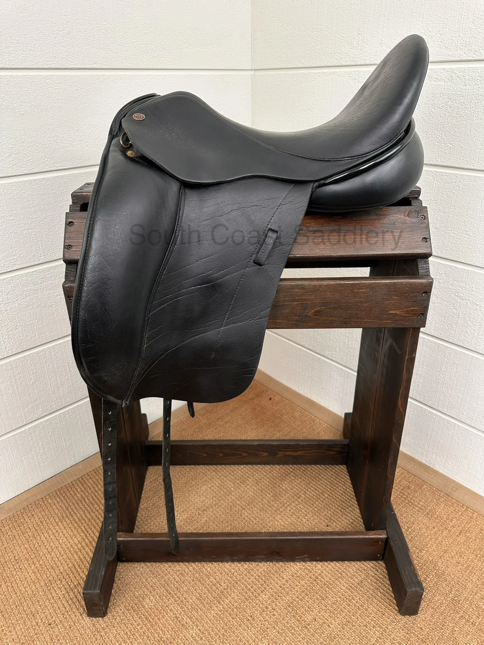 18" Dresch Custom Dressage Saddle - 2017 - Wool Flocked