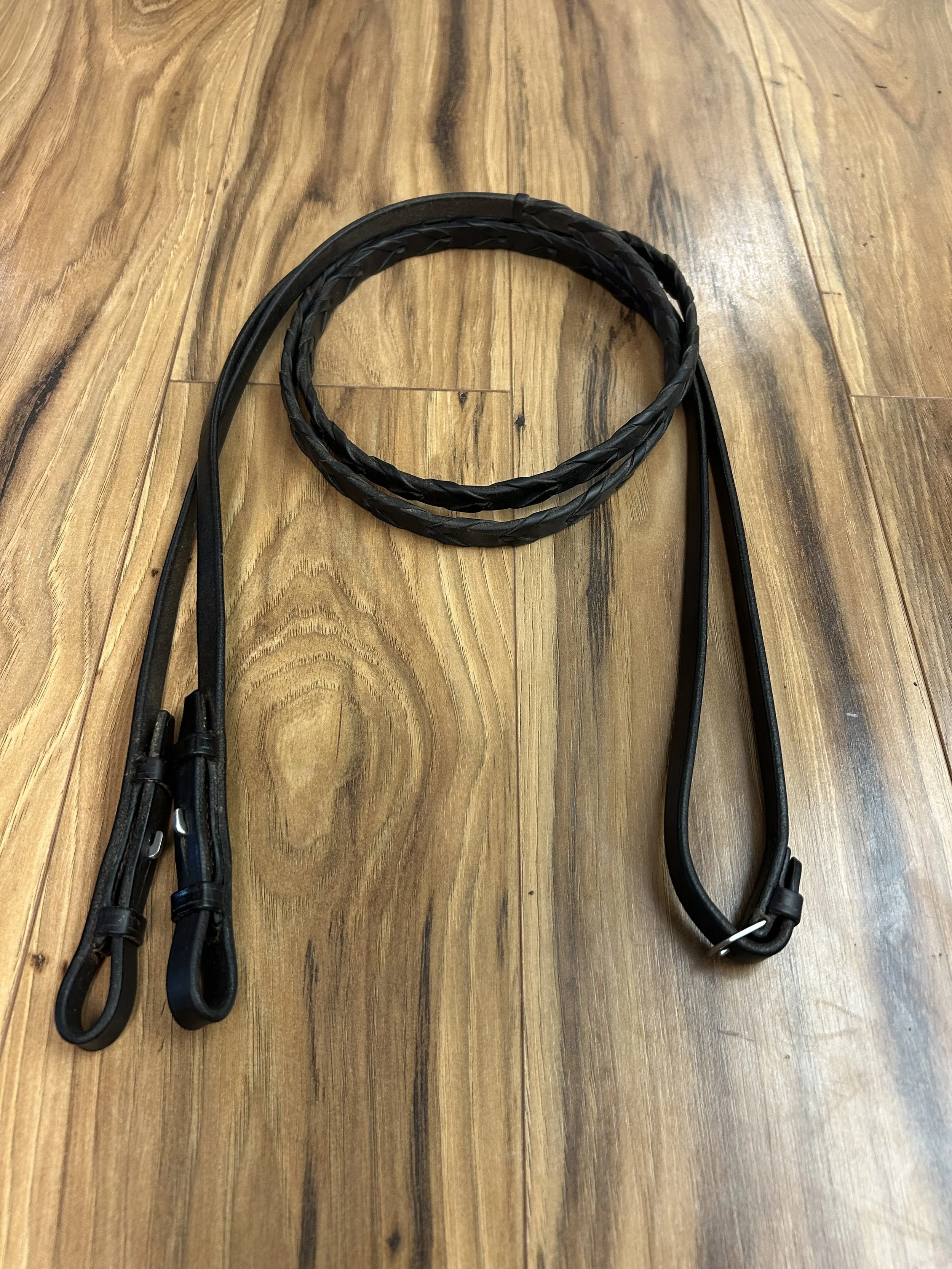 Braided Leather Reins