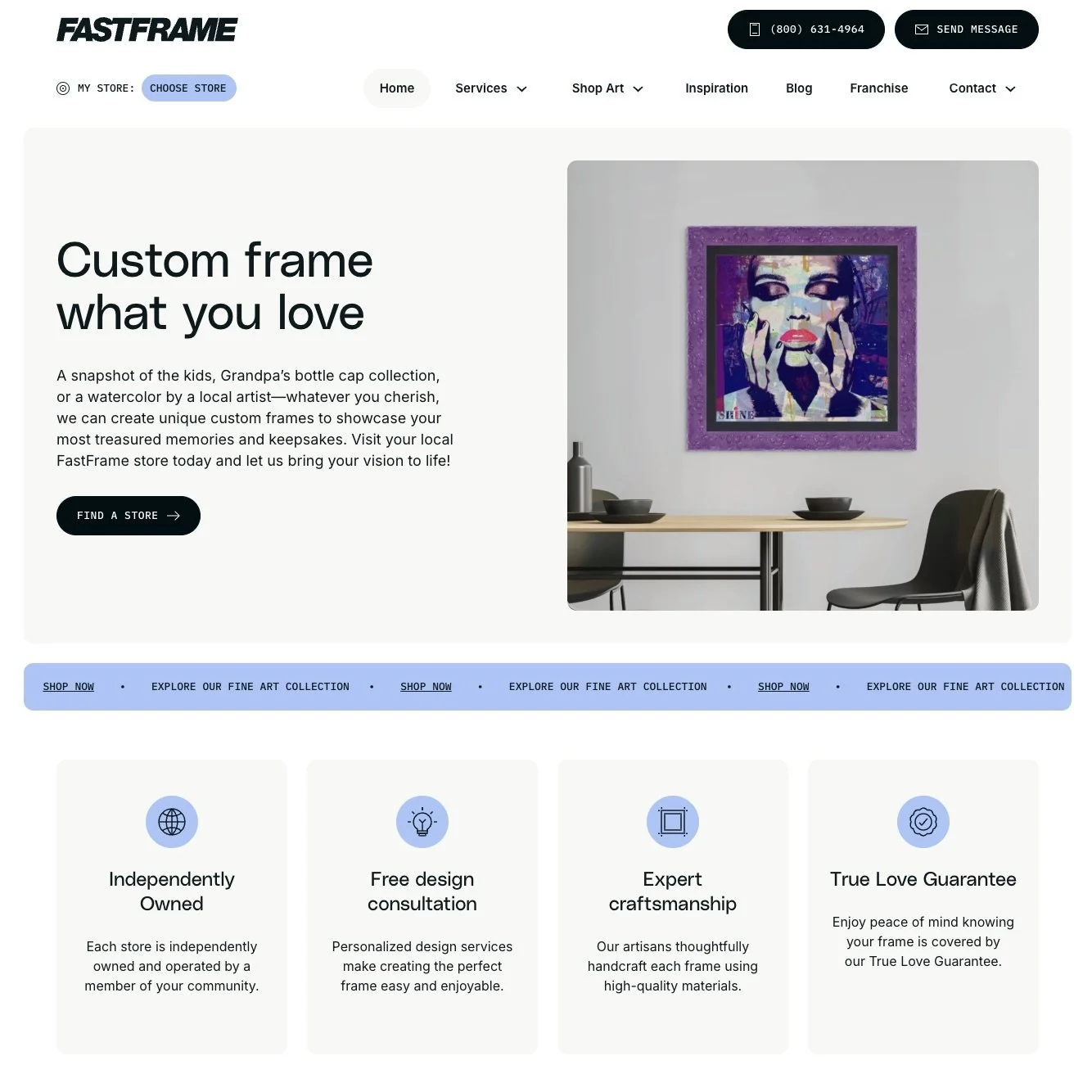 FastFrame brand refresh