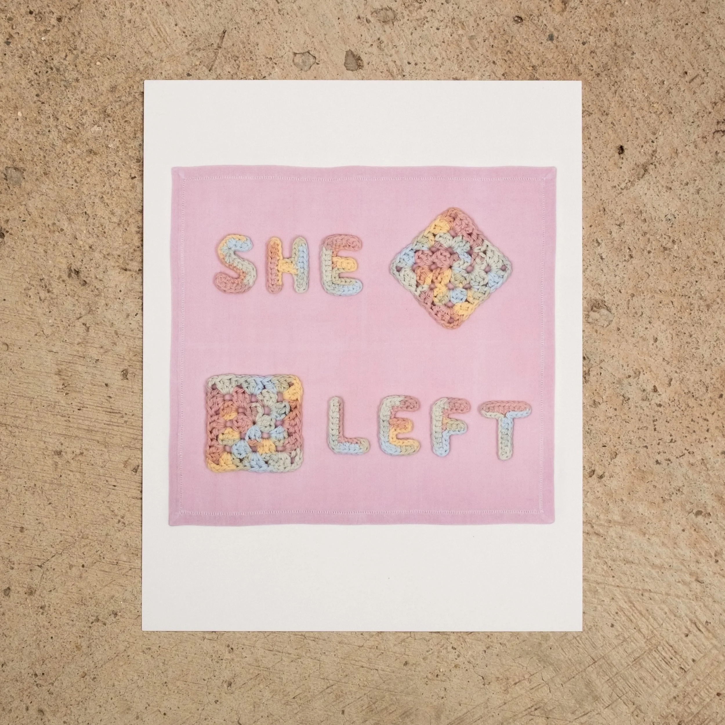 She Left - 8" x 10" Print