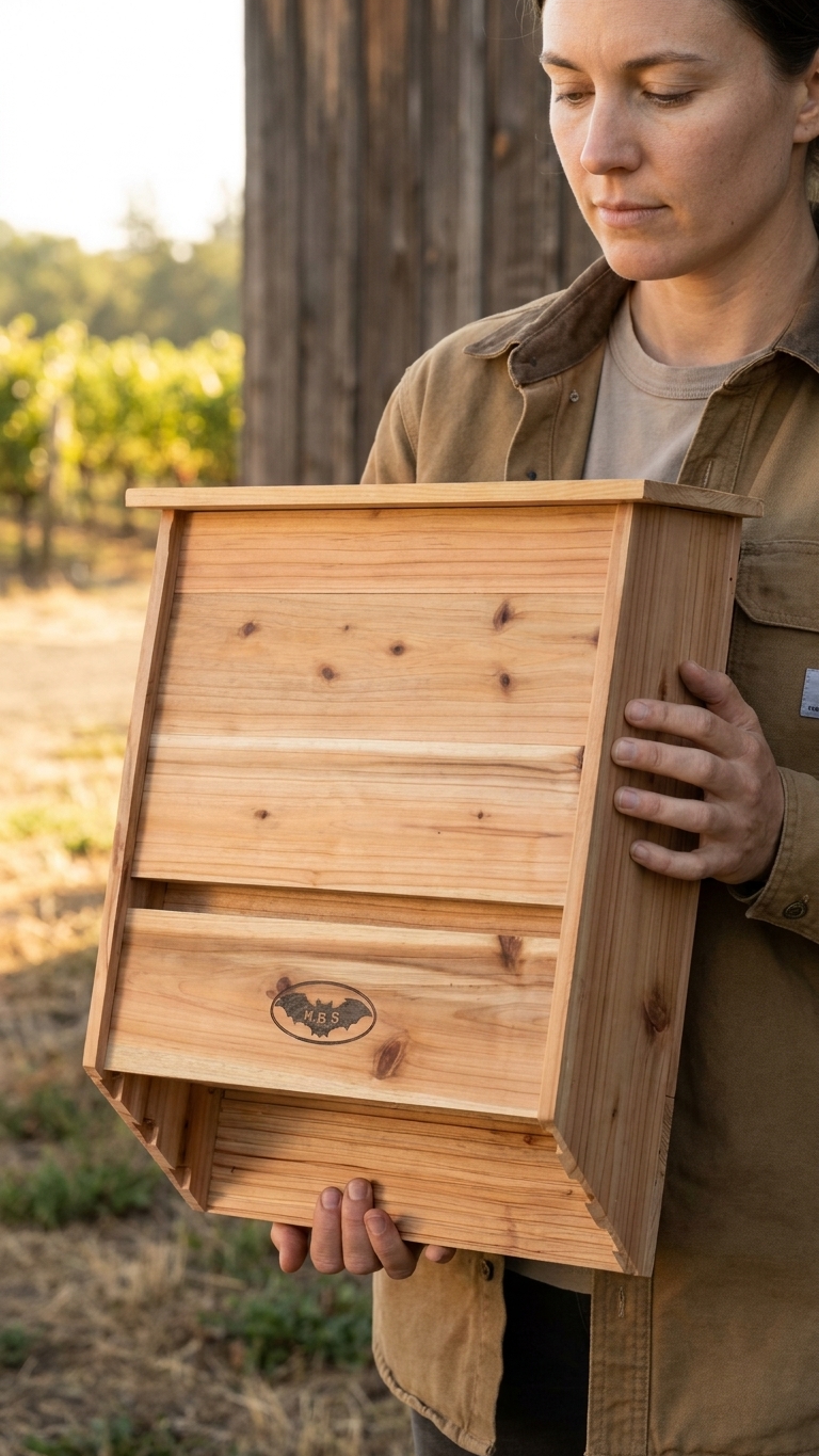 Handcrafted Cedar Bat House for sale