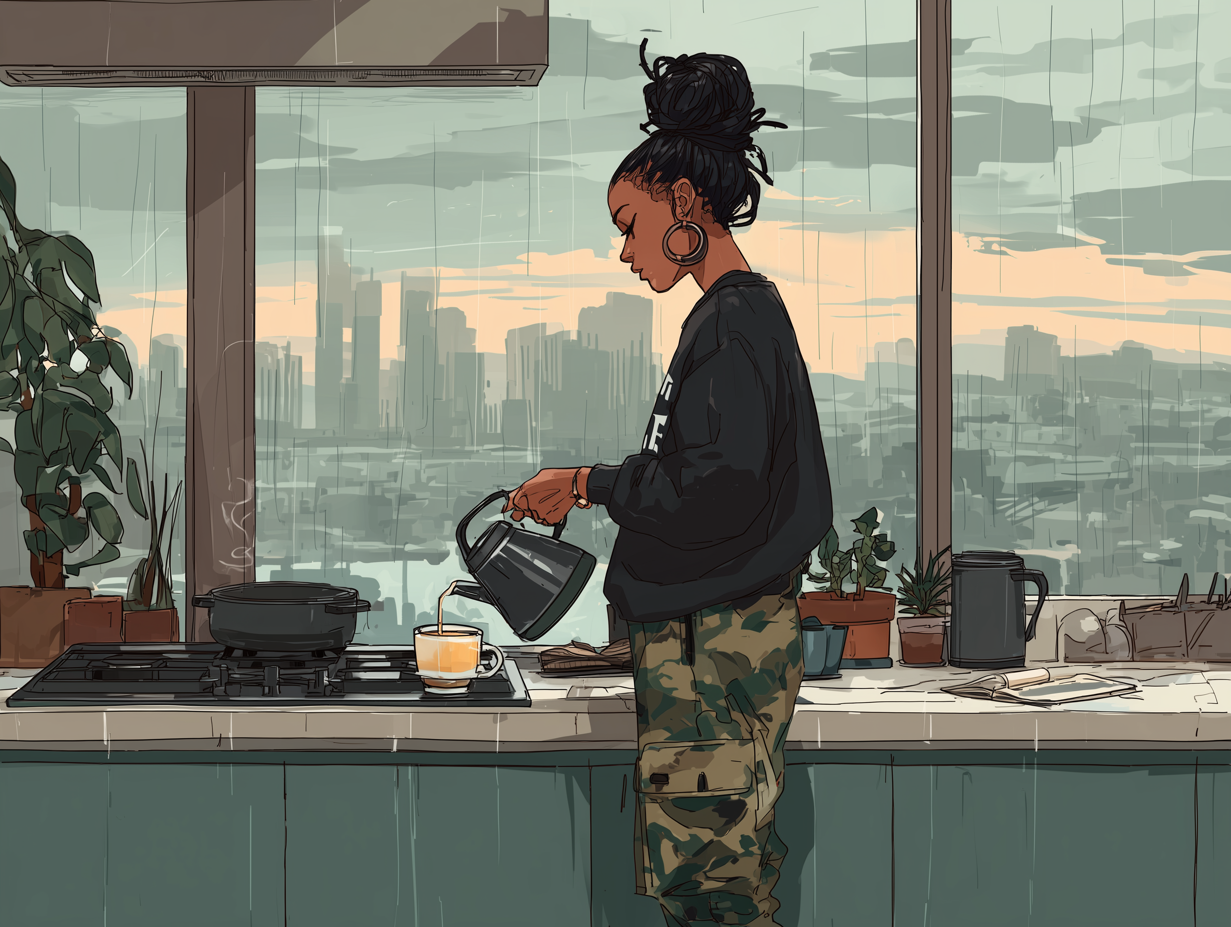 Entry No. 1 - Rain on Glass