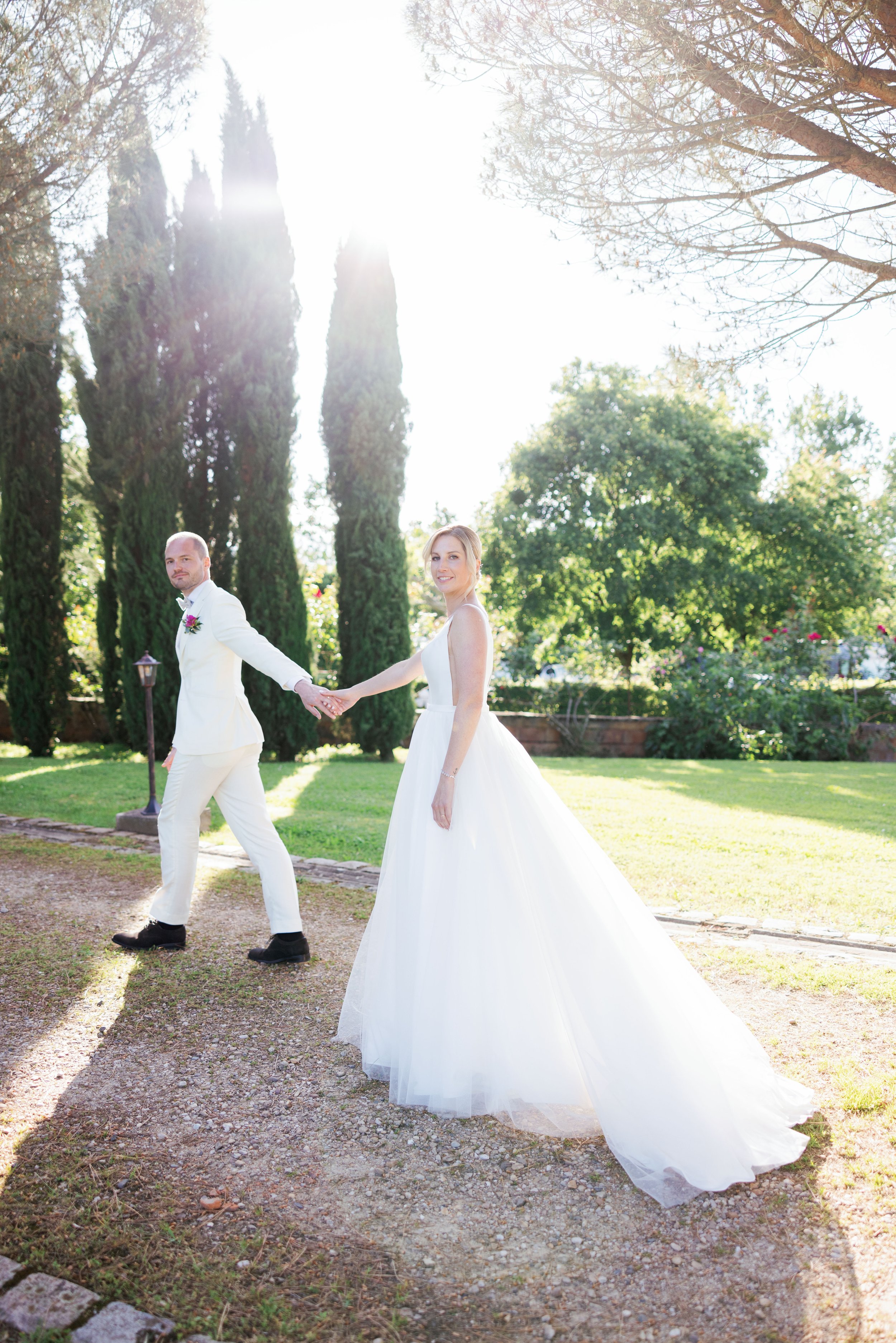 Léa et Romain domaine de la Ruisselière