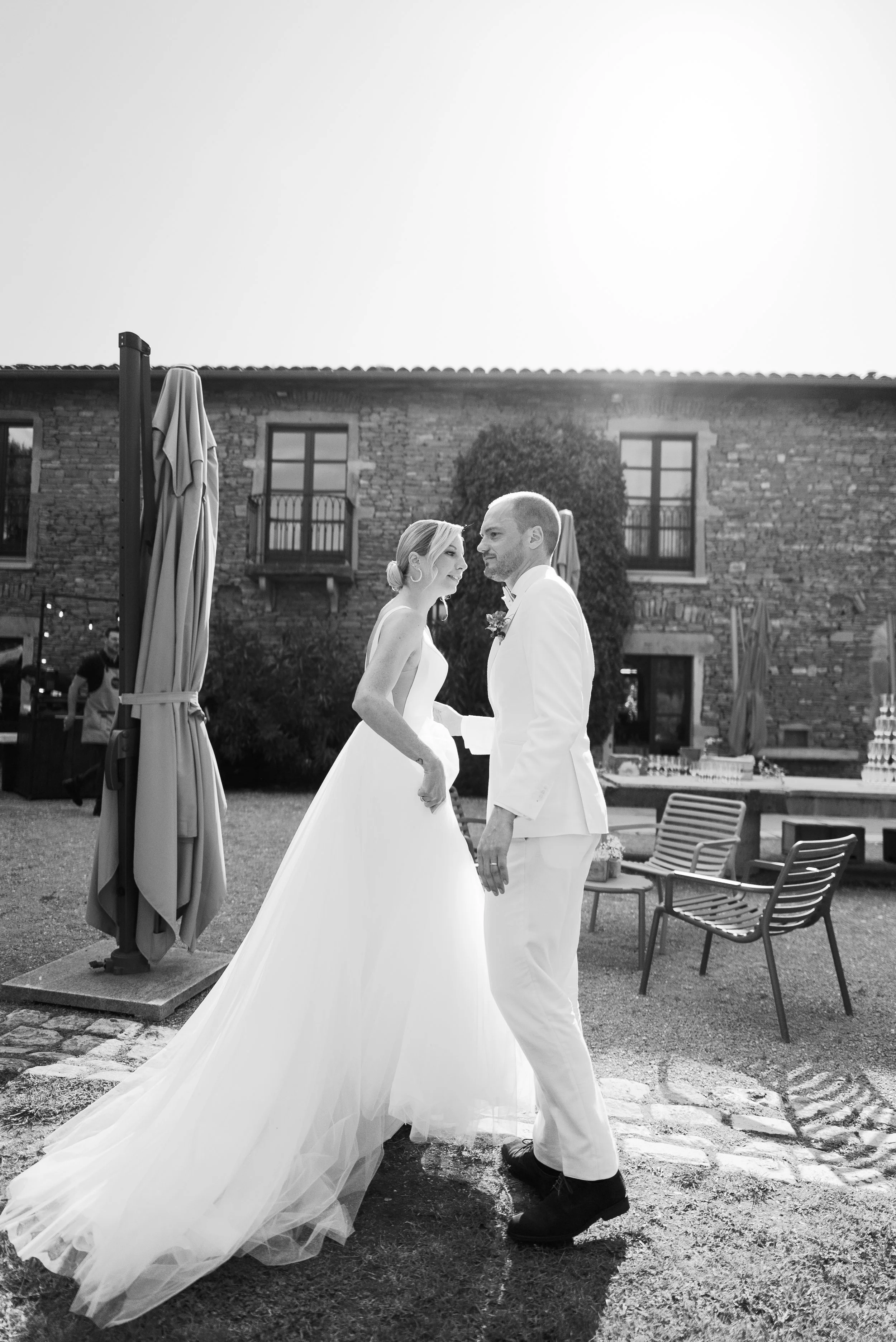 Léa et Romain domaine de la Ruisselière
