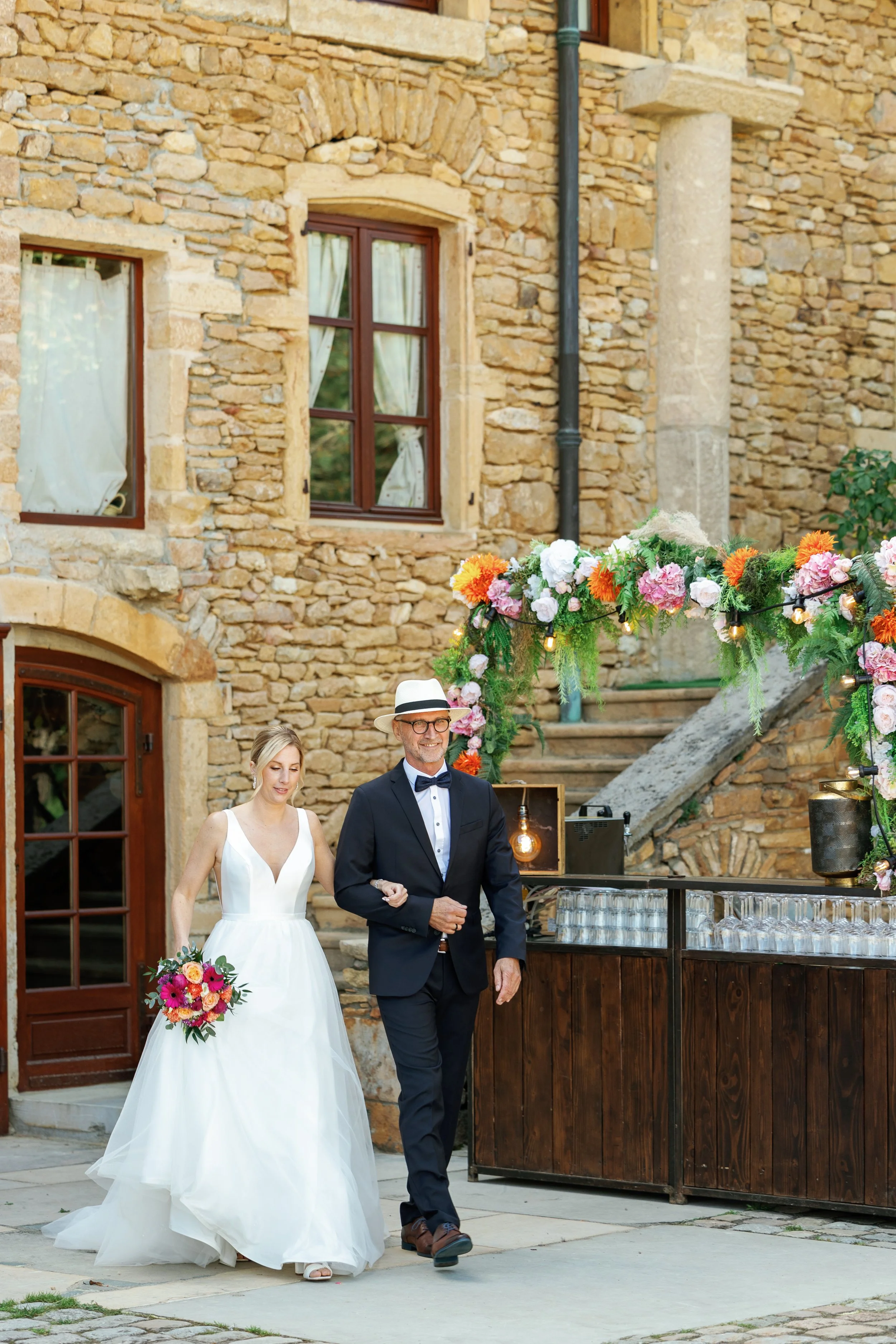 Léa et Romain domaine de la Ruisselière