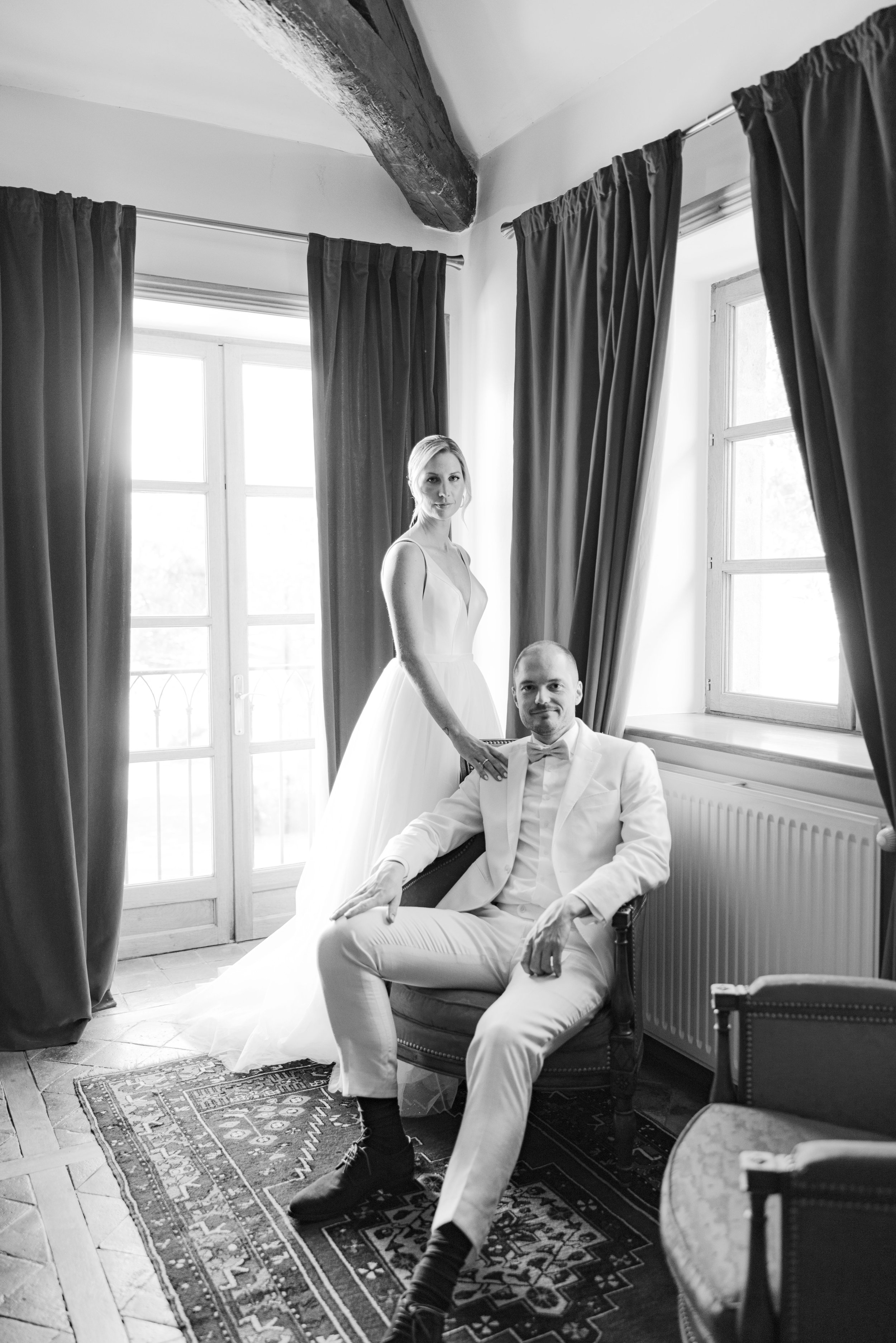 Léa et Romain domaine de la Ruisselière