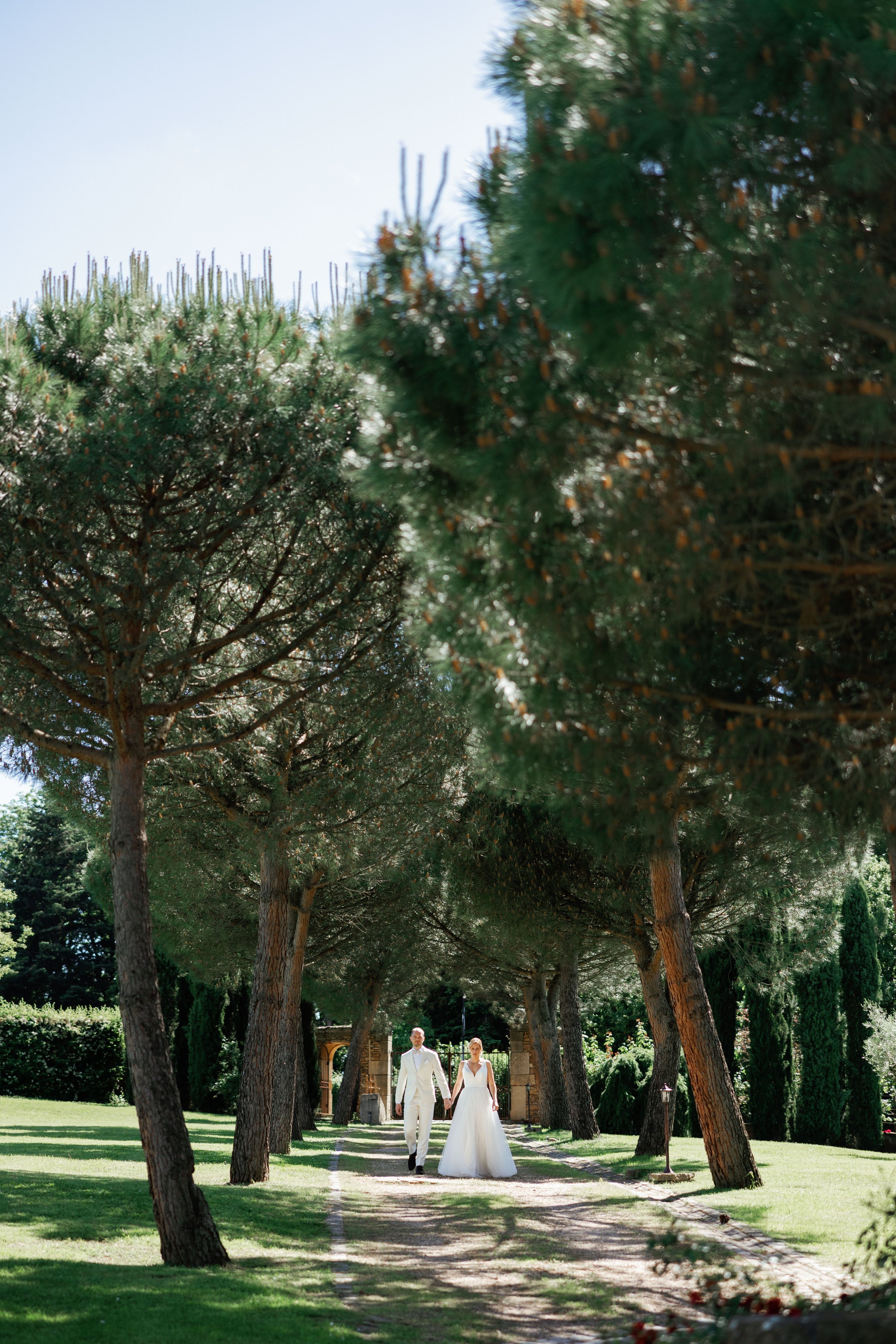 Léa et Romain domaine de la Ruisselière