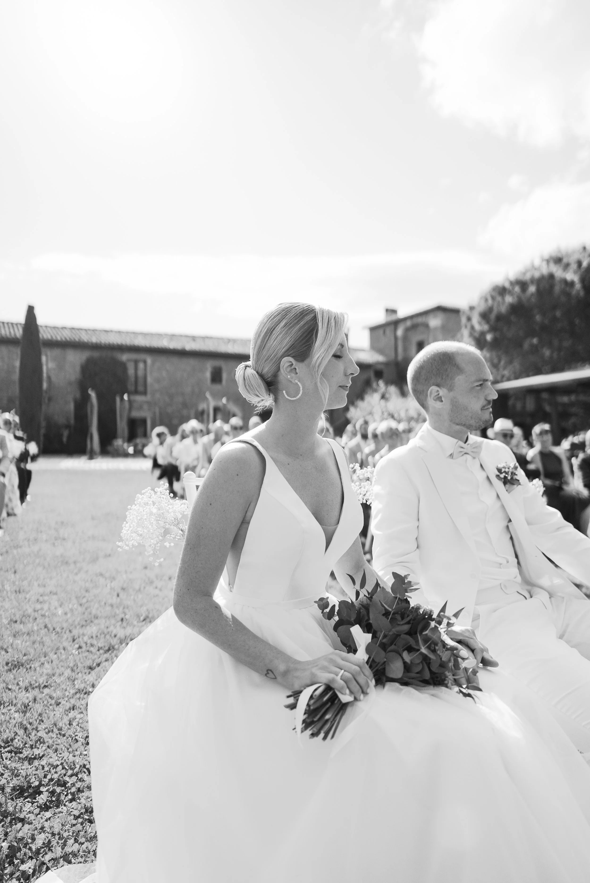 Léa et Romain domaine de la Ruisselière