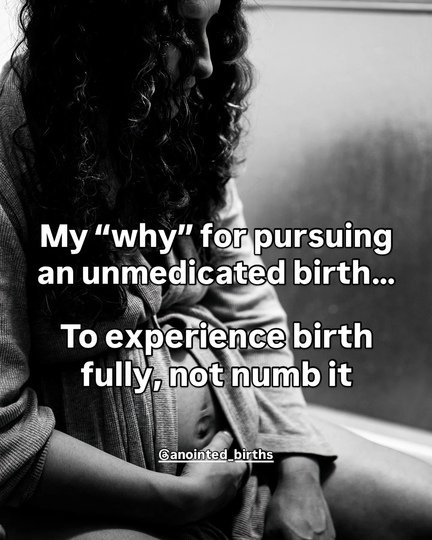 Birth was never meant to be something we just &ldquo;get through.&rdquo;

Somewhere along the way, we were taught to fear it, numb it, rush it&hellip; to disconnect from it.

But deep down, I think so many of us feel it&mdash;
that there&rsquo;s more