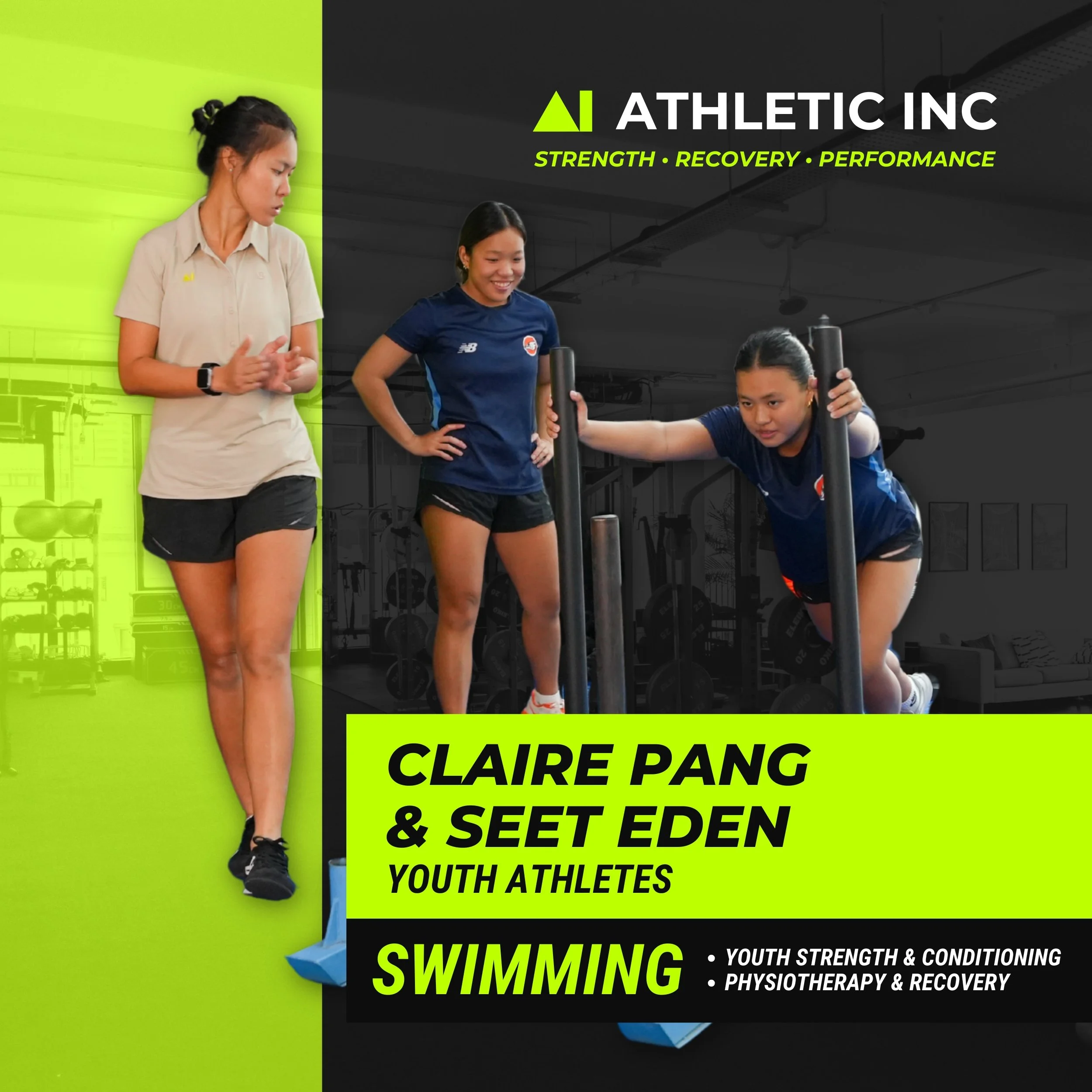 Client Testimonial: Claire Pang &amp; Seet Eden, Youth Athletes - Swimming