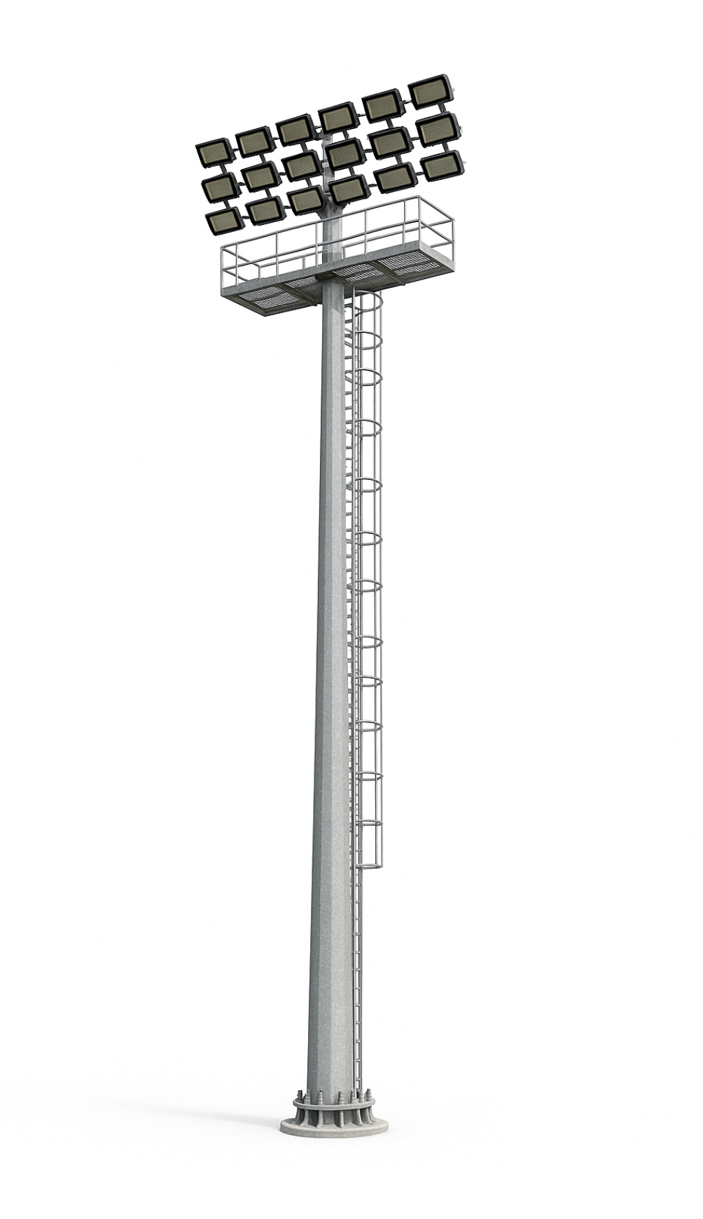 High Mast Lighting Poles