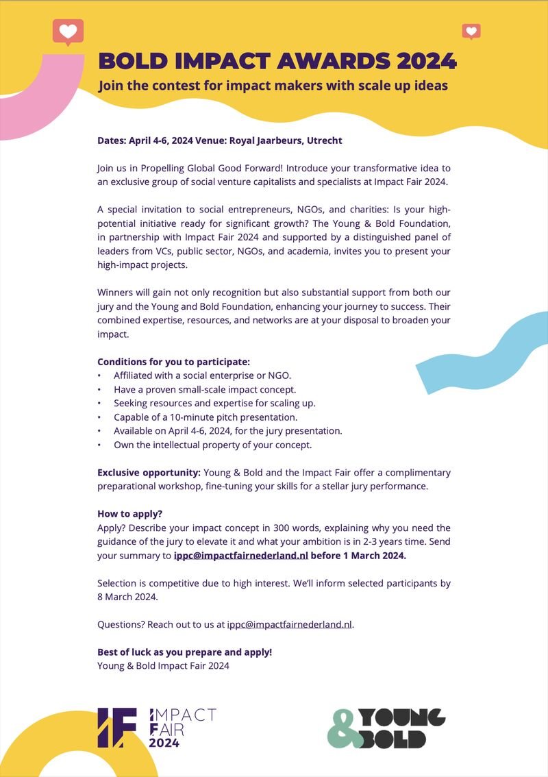 Bold Impact Awards 2024