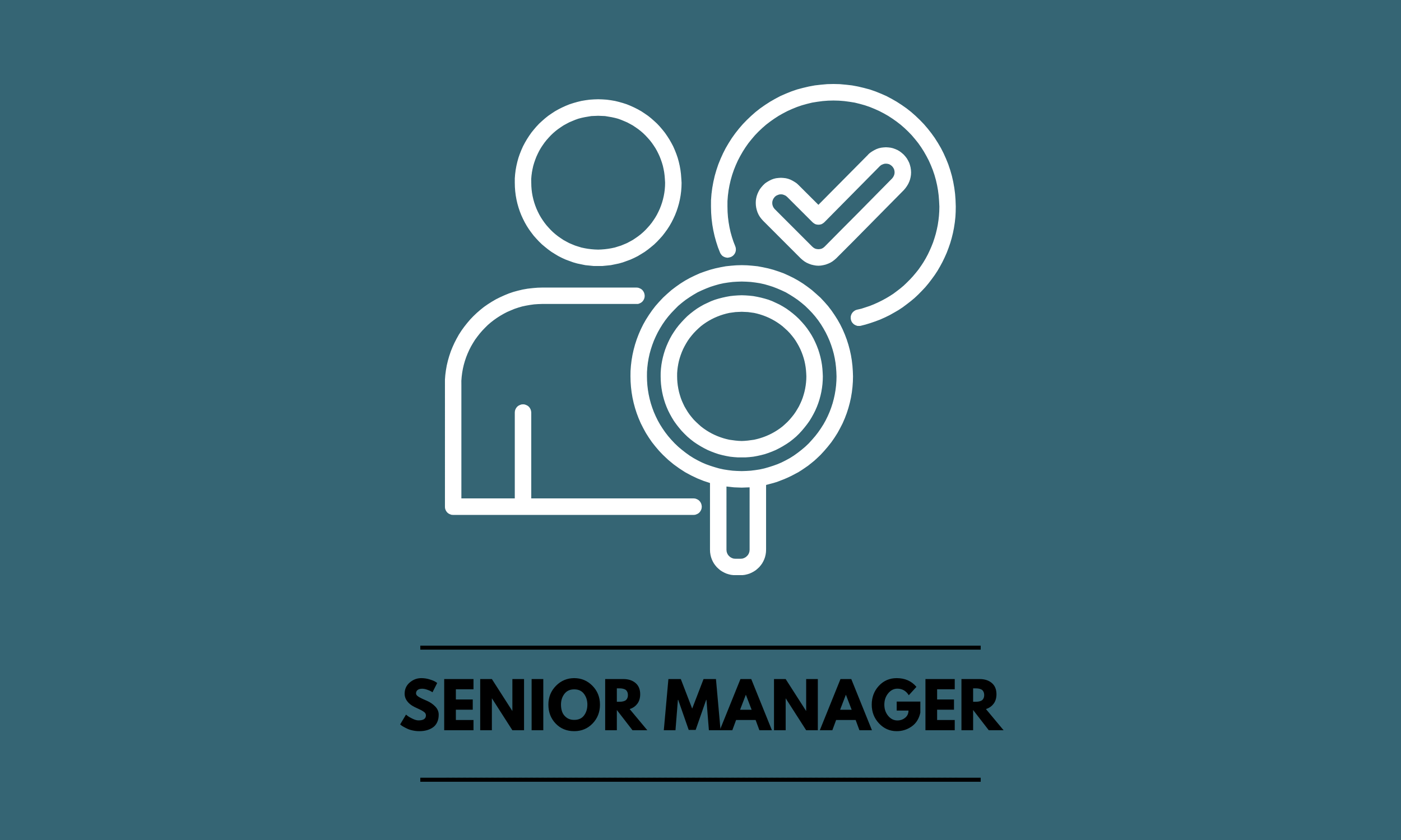 Senior Manager- Belfast 