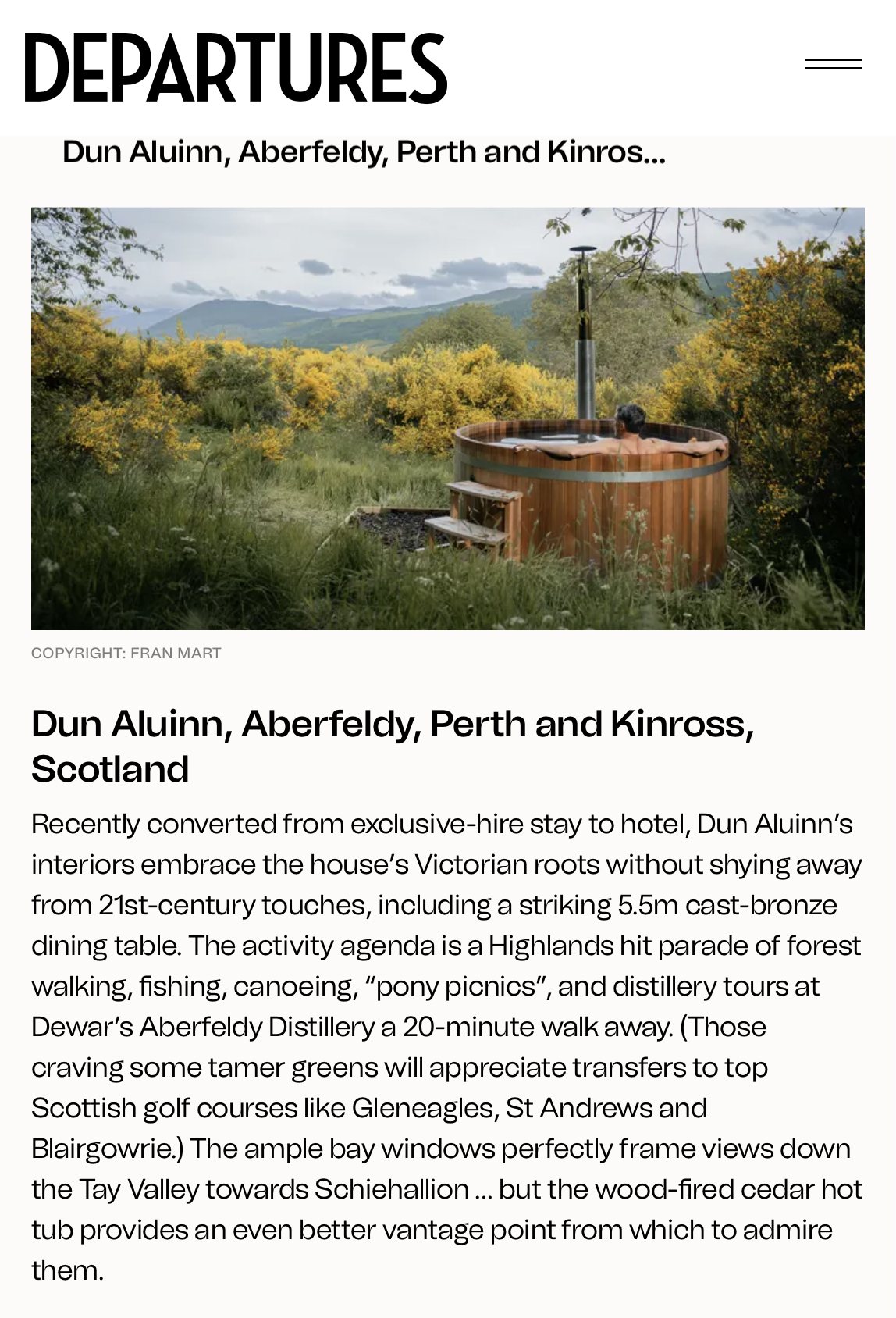 Departures Magazine