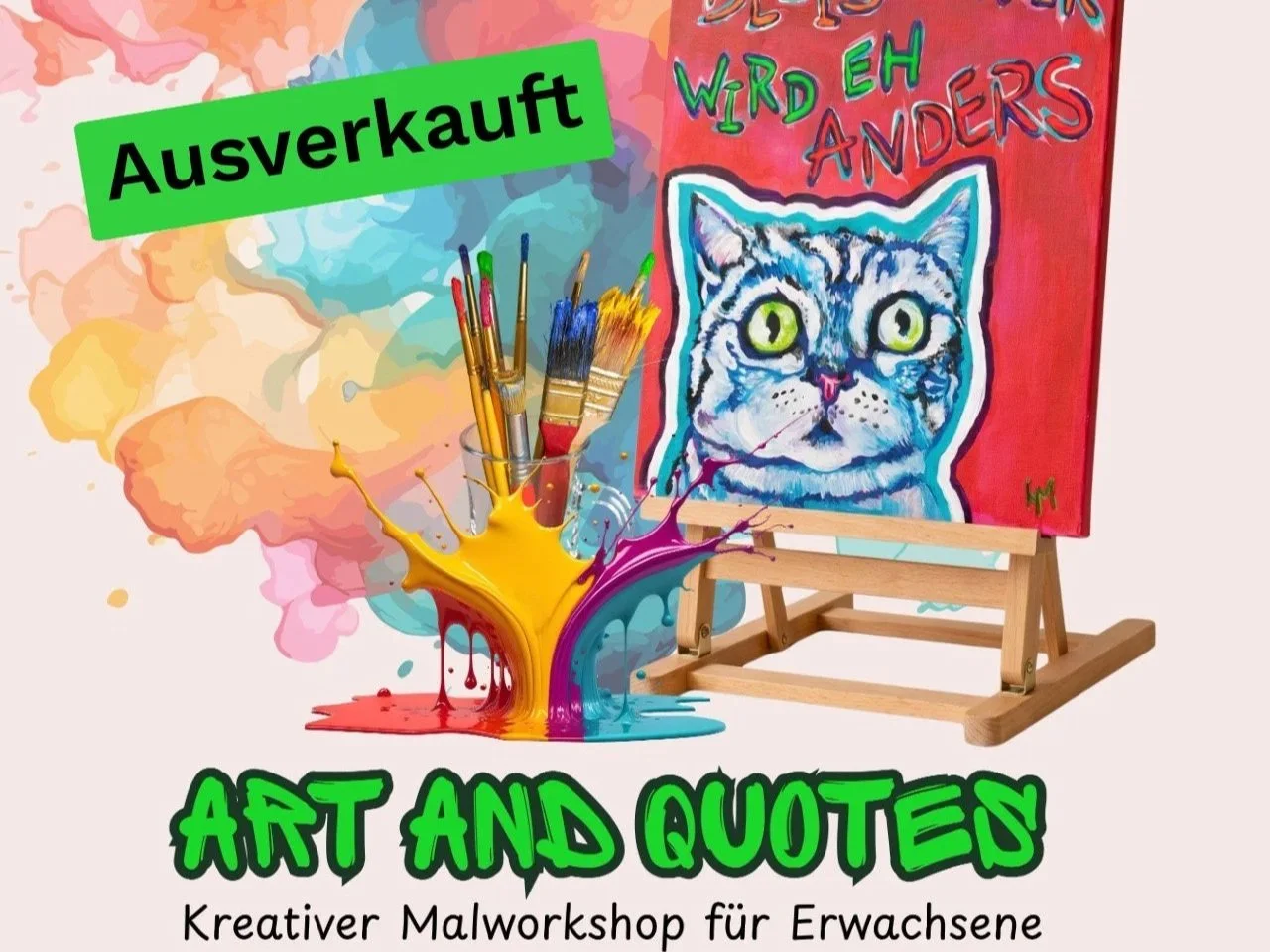 Art and Quotes – Kreativer Malworkshop für Erwachsene