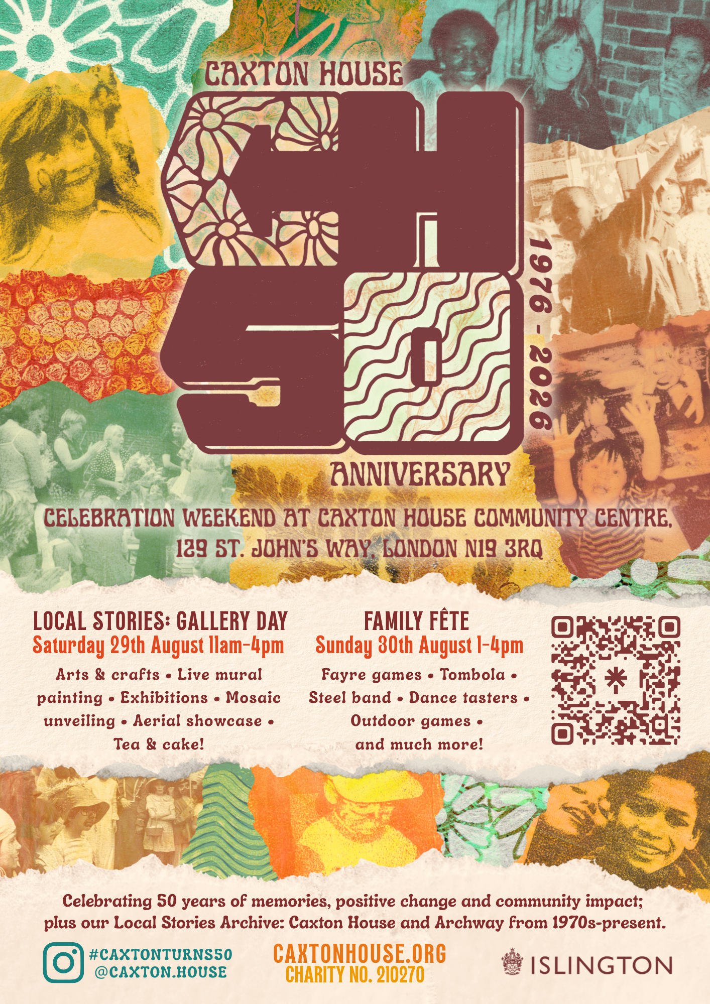 50 Years of Community! Help Us Celebrate.