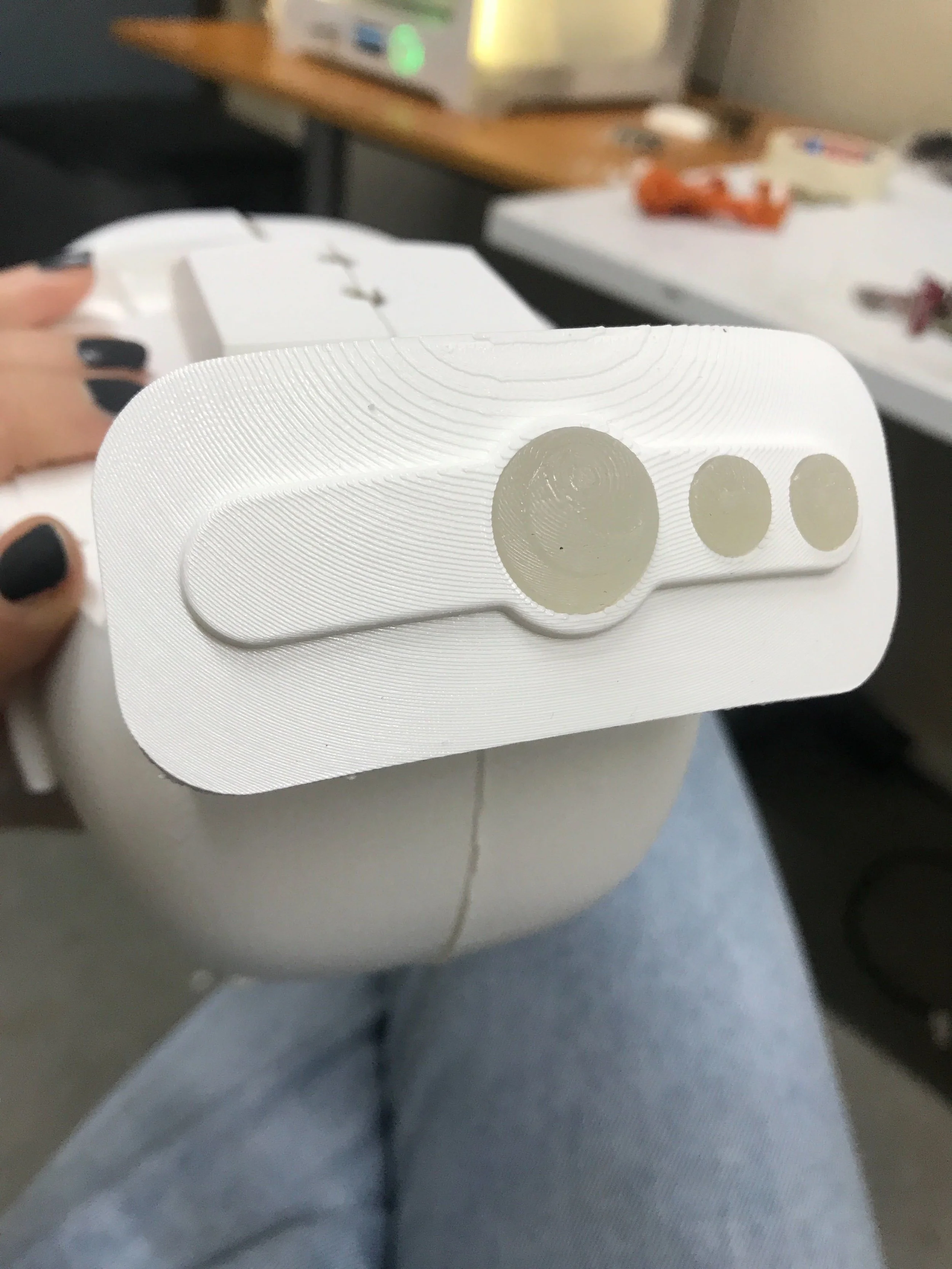 Controlpanel on body