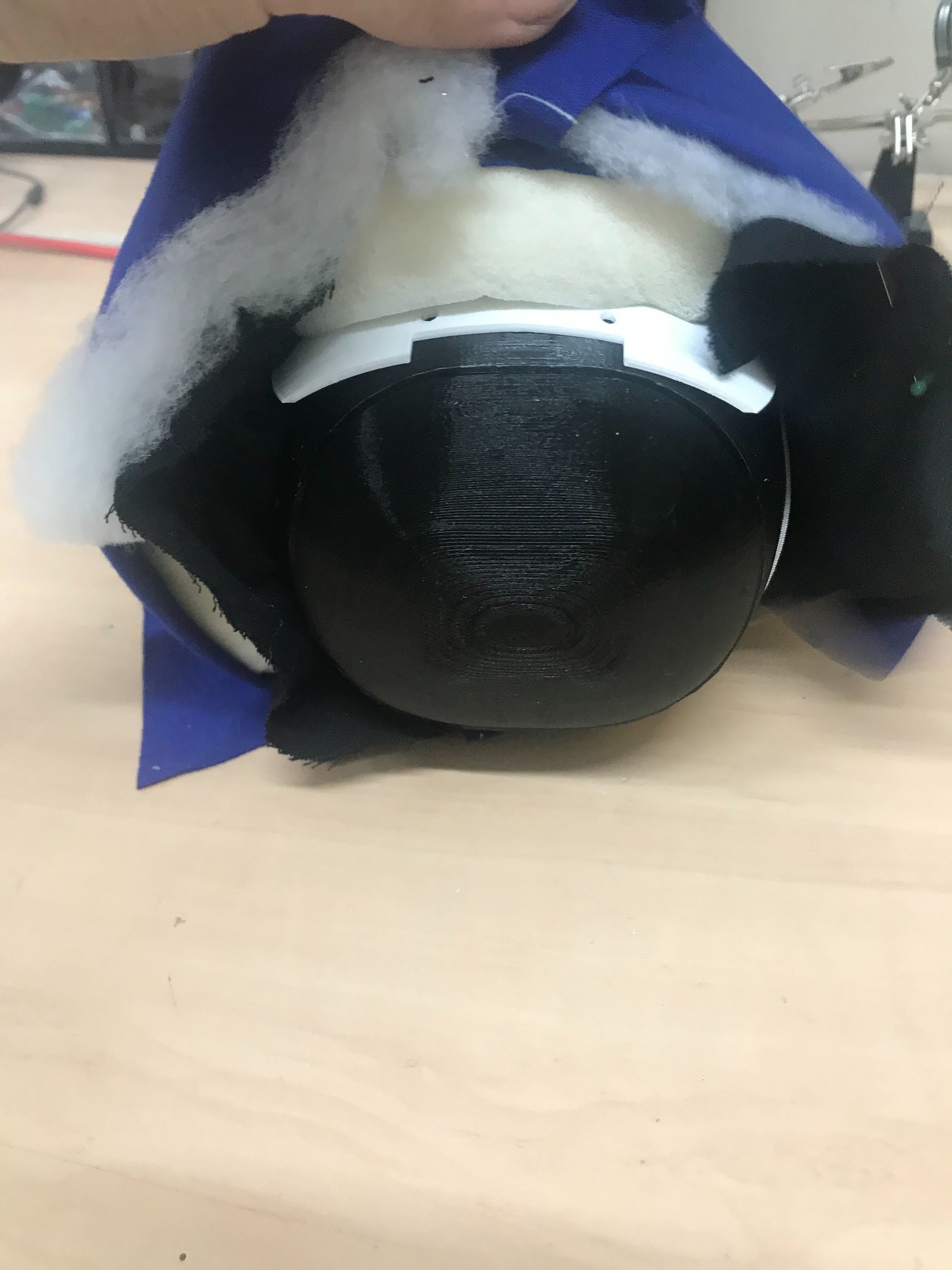 Testing material layups for user experience