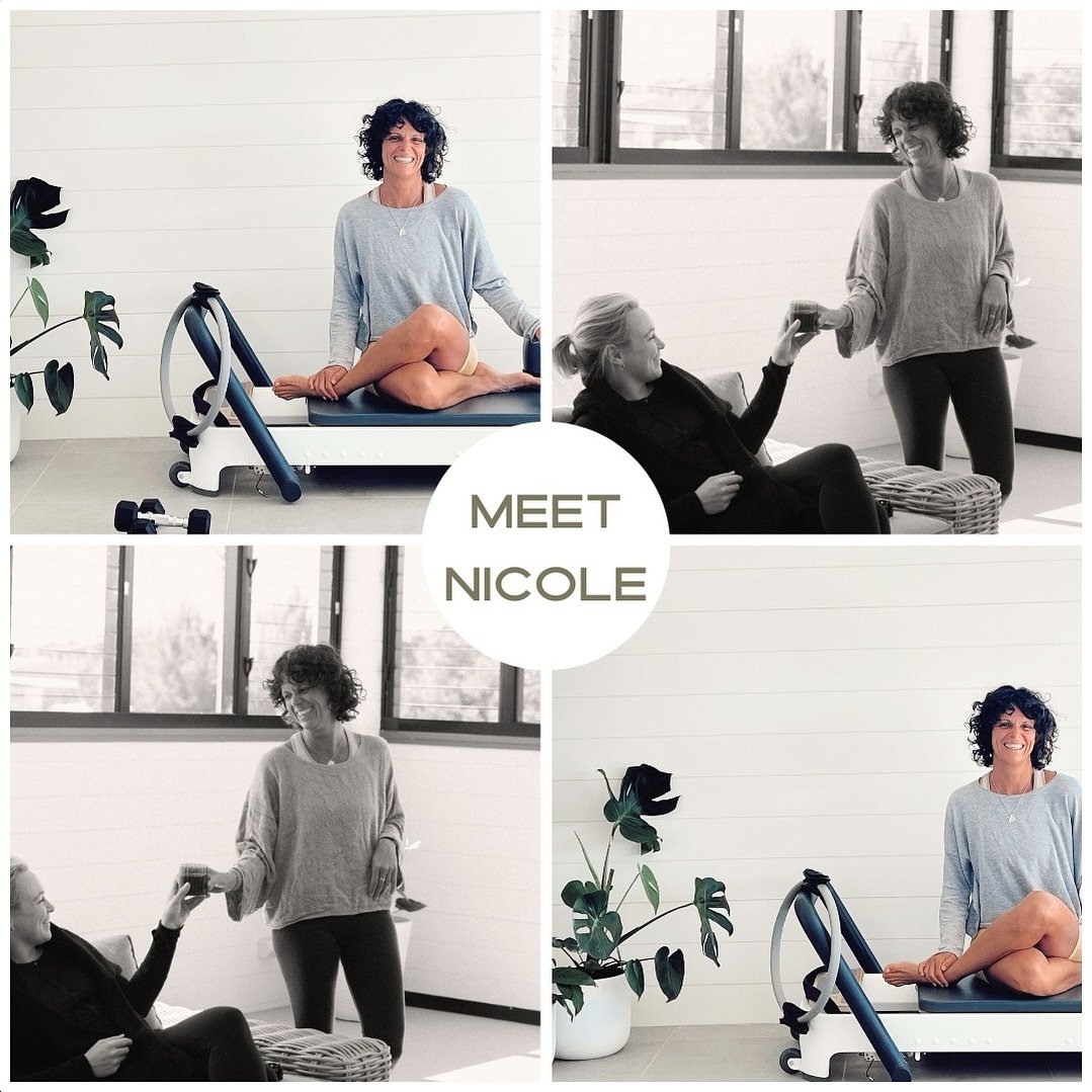 A qualified naturopath, nutritionist, massage therapist and Pilates instructor Nicole has been in the health and wellness industry for over 15 years.

Nicole discovered Reformer Pilates while recovering from a shoulder injury, she fell in love and ha