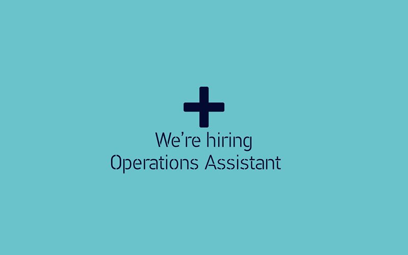 We’re hiring: Operations Assistant