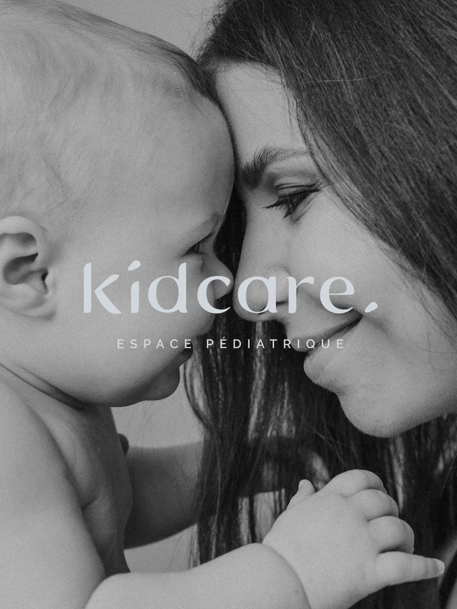 Projet logo Kidcare centre pédiatrique bébé