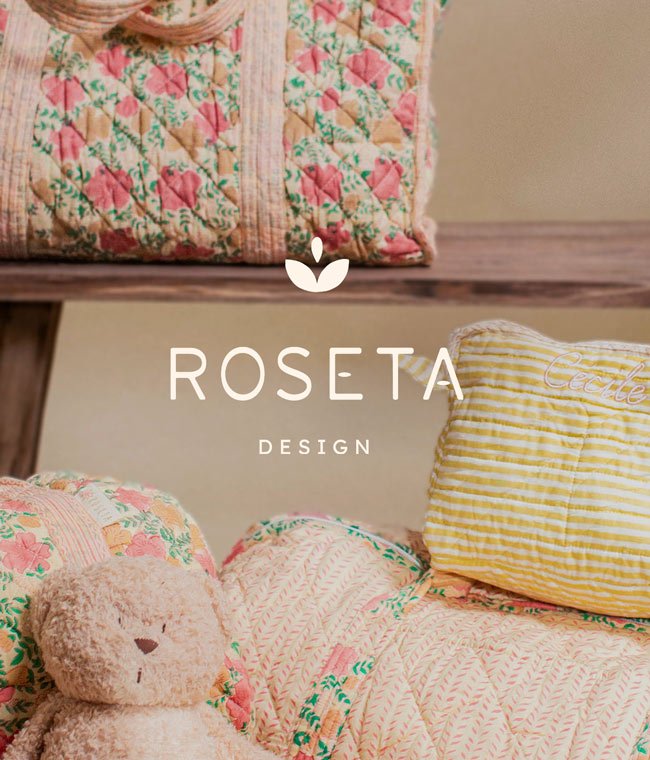 Gamme sacs à langer et accessoires Roseta Design