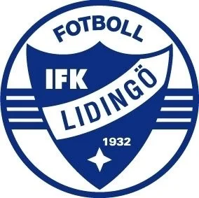 Logotyp för fotbollsklubben IFK Lidingö, grundad 1932.