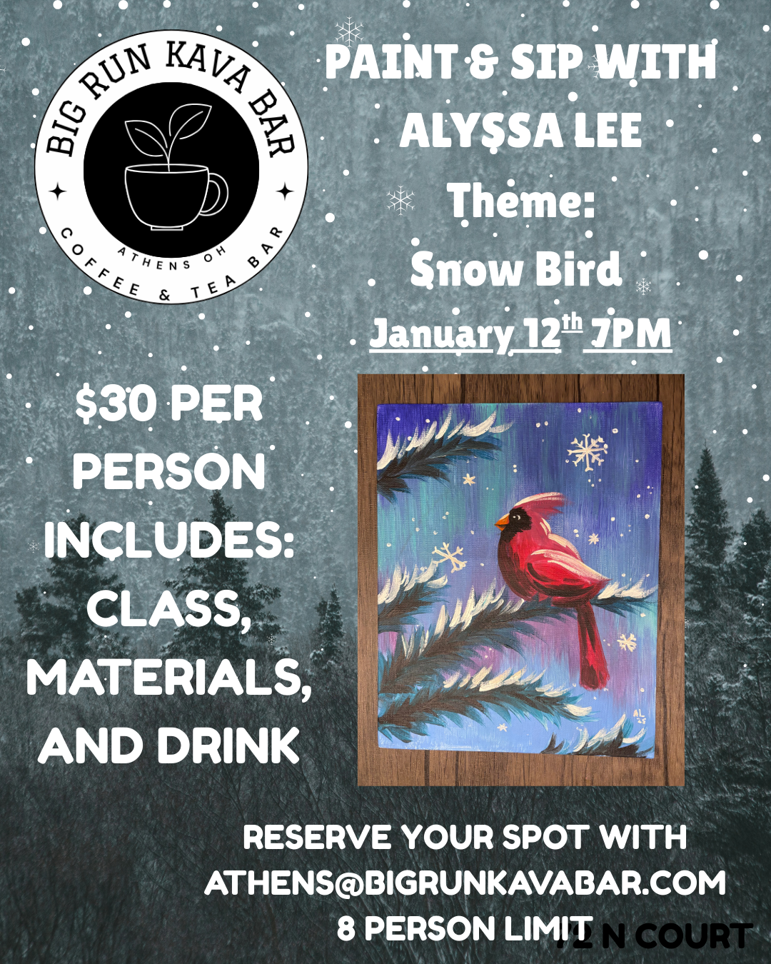 Paint & Sip with Alyssa Lee